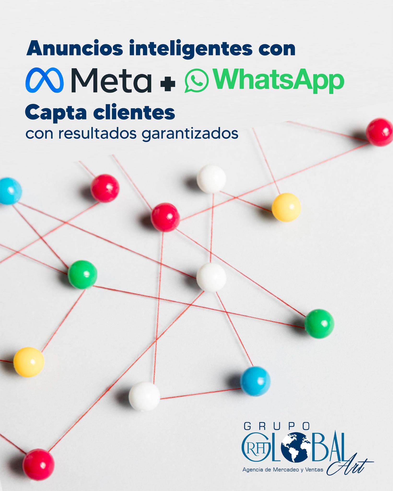 ¡Posiciona, capta clientes y expande tu negocio!
¡Contáctanos ahora y solicita más información!
📱 506 8950 2363
📱 58 424 409 0342
🌐 Visita www.rhglobalart.com
#RHGlobalArt #GrupoRHGlobalArt #Posicionamiento #ClientesPotenciales #Engagement #META #WhatsApp #RedesSociales #MetaBusiness #CampañasAds #Comercializacion #Mercadeo #Ventas