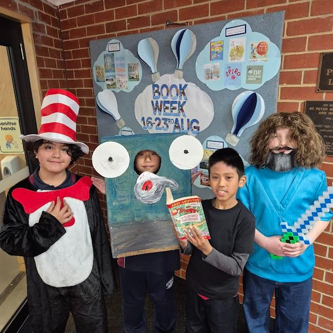 Book Week 2025 Celebrations at St. Peter's! 📚