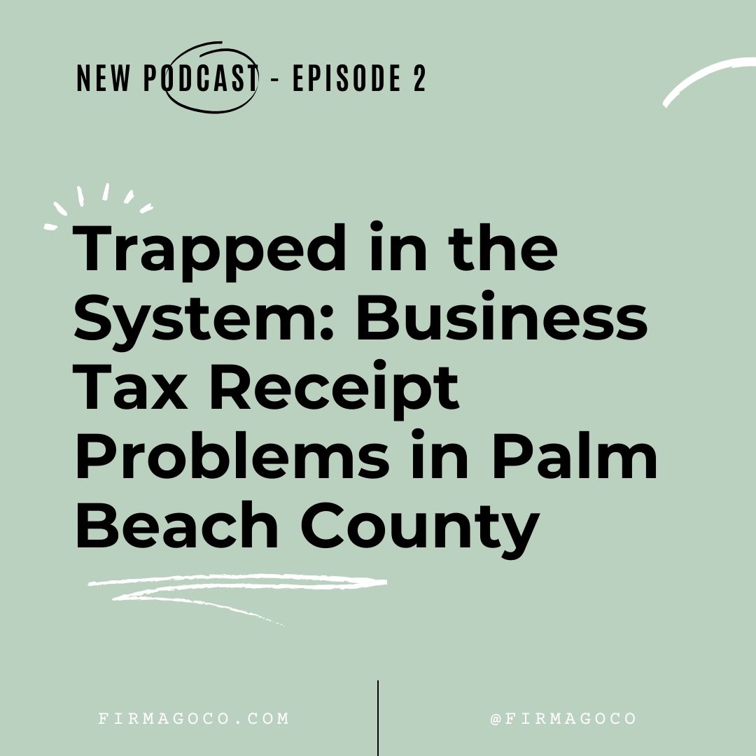 New Episode Alert! Trapped in the System is back with a story about a business owner stuck for nearly a YEAR trying to get a Business Tax Receipt (BTR) in Palm Beach County, Florida.
Confusing municipalities
Wrong addresses
Language barriers
Sound familiar? You’re not alone. Listen now to learn how to avoid these mistakes — and how FirmaGo helps businesses get approved the first time.
Listen to the Podcast on our Youtube. Link in the bio.
#BusinessTaxReceipt #PalmBeachCounty #BTR #Florida