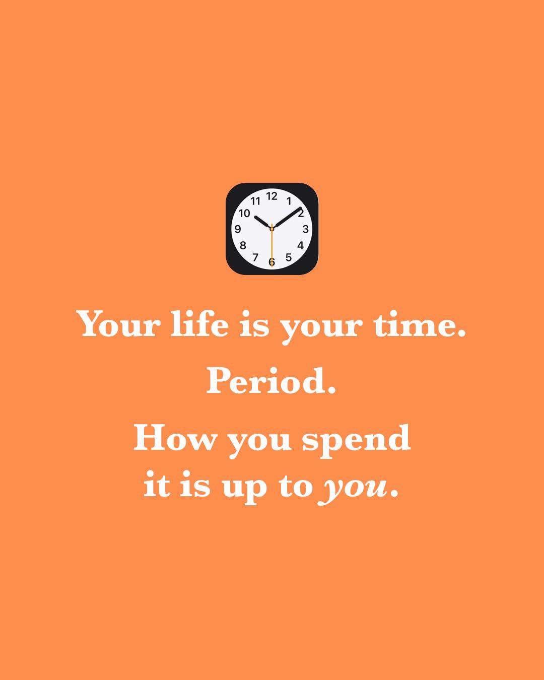 Turning your time into a life you want involves more than just time management. The myth of time management is that better systems will save your peace. They won’t. Only boundaries can do that. You don’t need a new planner — you need to get honest about what’s worth your energy.
#MotivationMonday
