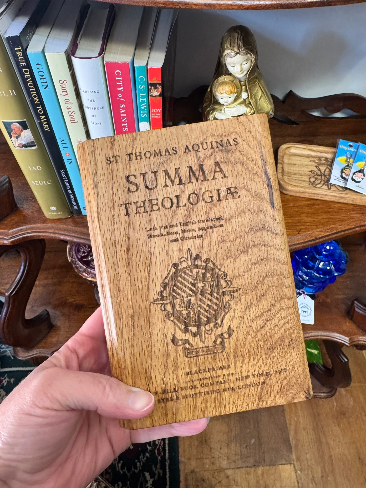 Jason asked me if I had time for some light reading. 😂 In all seriousness, look at this awesome book end he made me for the shop books!
Today was the day! I added a few more items to our retail area at Mint Julep Arts & More, and we had a sale within the first hour of me dropping everything off.
Now it’s time for some new designs and more inventory. 😅 Thank you, Friends, for your support!