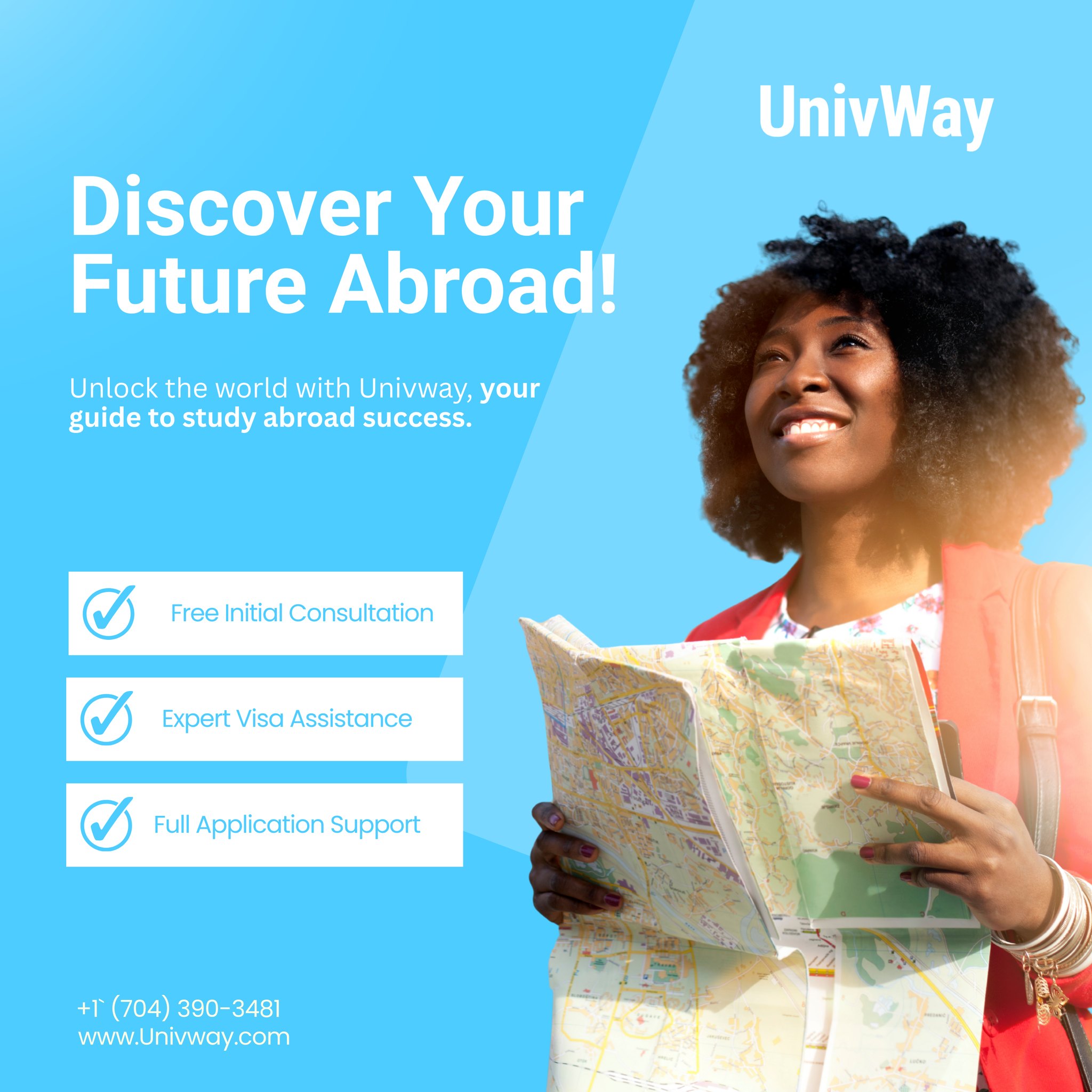 🌍✨ Discover Your Future Abroad with Univway!
From choosing the right program to securing your visa, we’re here to make your study abroad journey simple and stress-free. 🎓✈️
👉 Your dream university is just a step away, let Univway guide you there!
#Univway #StudyAbroad #StudentLife #GlobalOpportunities #FutureAbroad #InternationalStudents #StudyInUSA #StudyInCanada #StudyInUK #EducationAbroad