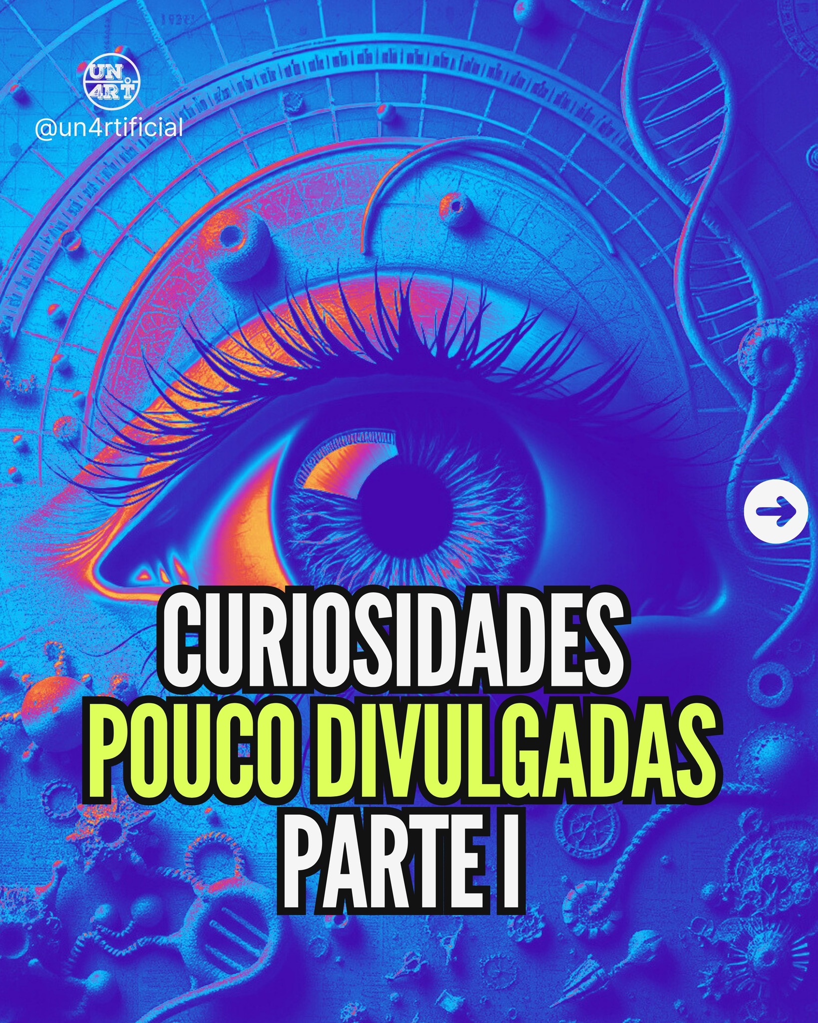 #un4rt #un4rtificial #whatis4rt
Esta é a primeira parte desta categoria de publicações, que contém algumas informações para aqueles que ainda não sabem como funciona o próprio cérebro.