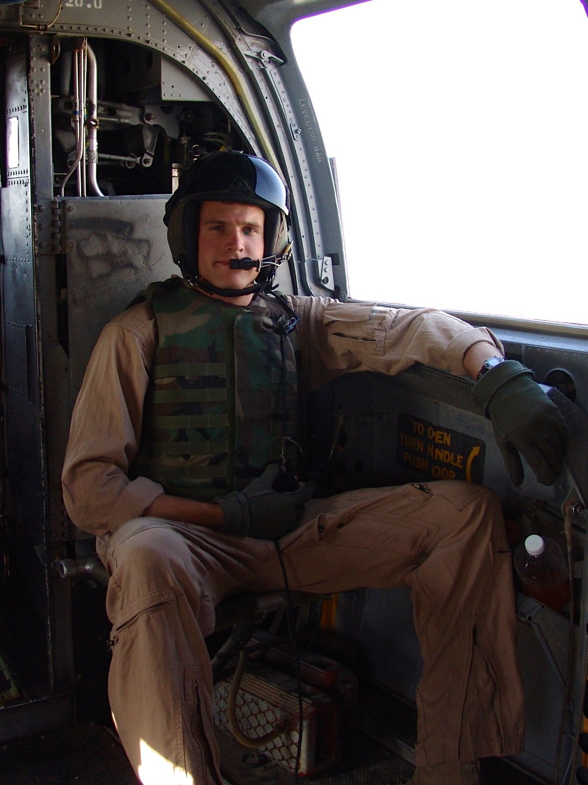 Yesterday, Jason Weischedel and I realized this photo of him was taken two days before his aircraft was shot down. The next two photos are of aircraft 02; the aircraft that would later look like a burnt spider on the desert floor of Iraq (these photos were taken the morning after the incident).
The sixth photo is of me and (then) Capt Franko when we first arrived in Al Taqaddum. He was one of the pilots flying 02 the night it was shot down. To this day he is one of the best pilots I ever flew with and a darn good guy. The last photo is a copy of a desktop calendar from that night; it was sent to Jason by a fellow crew chief’s mom.
It’s hard to believe it’s been 21 years - September 8, 2004! Returning to the faith opened my eyes to how much of a miracle this really was (and still is)… thank you Blessed Mother for wrapping these men in your mantle. 💙
Happy Birthday, Mama Mary! Happy Alive Day, Jason!