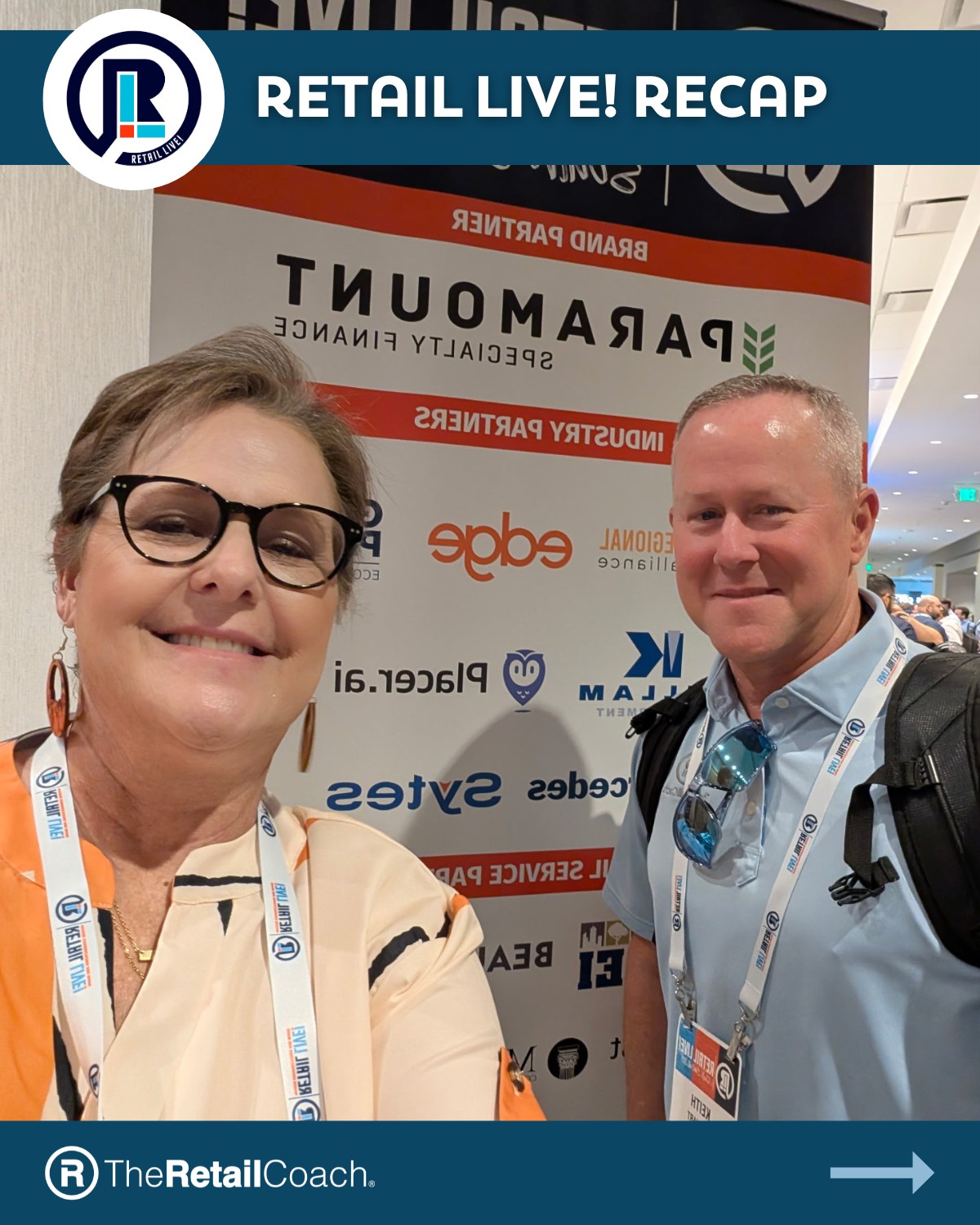 Retail Live recap from last week's event in Austin: With over 1100 attendees at the event, our team had some great face time with retailers and site selectors who are actively growing and looking at our client communities!
We especially enjoyed seeing everyone who attended our pre-event lunch. Thanks to each of you for carving out time to come by!
💻 info@theretailcoach.com
-
#TheRetailCoach #RetailRecruitment #25YearsofRetail #EconomicDevelopment #CommunityDevelopment #WeRecruitRetail #RetailGrowth #Retail360 #RetailLiveSouthCentral