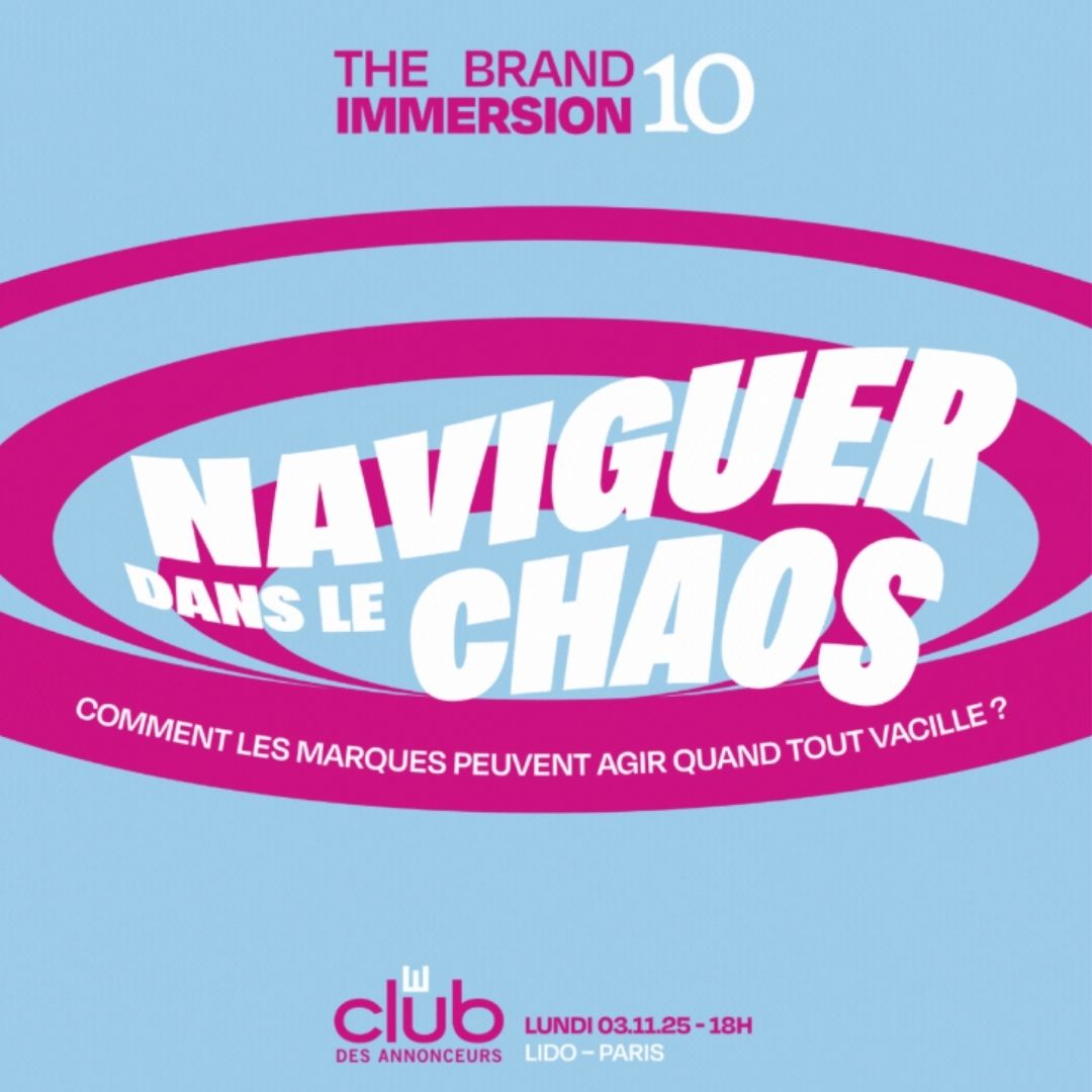 🔥 10 ans de The Brand Immersion 🔥
Un anniversaire sous le signe du CHAOS au Lido !
⚡ Le marketing et la communication évoluent dans un monde instable. La vraie question n’est plus « comment communiquer ? » mais :
➡️ Comment tenir le cap quand tout vacille ?
➡️ Le chaos peut-il être un moteur pour les marques ?
📅 03 novembre 2025 – Le Lido
✨ 500 participants
✨ 16 speakers
✨ 2h de débats & inspirations
🎨Un event S2R Starbrand x @lecludesannonceurs !
#expérientiel #production #agency #évènementiel #art #création #scénographie