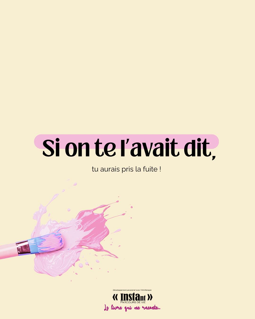 Si on te l’avais dit, tu aurais pris la fuite !
L’entrepreneuriat est le plus puissant programme de développement personnel.
Chaque jour, ton entreprise te confronte à toi-même.
Elle révèle tes croyances, tes blessures, tes peurs… et tes forces.
Elle t’apprend à t’aimer sans condition, à reconnaître ta valeur et à l’assumer.
À réguler ton stress et déconstruire les schémas qui te limitent.
Ton entreprise et toi grandissez ensemble. L’un ne va pas sans l’autre.
Ton entreprise est une création qui reflète ta vérité.
Mais contrairement à l’idée de tout couper émotionnellement, ton investissement affectif fait partie intégrante de ta croissance et de la maturation de ton projet.
Au fil du parcours, tu n’es plus seulement la porteuse d’un projet ou d’un “bébé”, tu deviens chef d’entreprise de ta structure.
Etre Chef d’entreprise c'est developper sa capacité d’agir au maximum.
Et sa "boite", sa "Structure" est un mélange de ses valeurs, ses croyances, ses blessures, ses ambitions… et même ses excuses !
Et si c’était le moment de faire un mini bilan pour savoir où tu en es ?
Découvre l’art-thérapie intuitive et vibratoire 🎨✨en séance collective découverte et gratuite:
▫️30 min de création guidée
▫️suivi d’un retour personnalisé pour révéler tes forces et tes ressources, et activer de nouvelles pistes pour ton activité et ta posture d’entrepreneure.