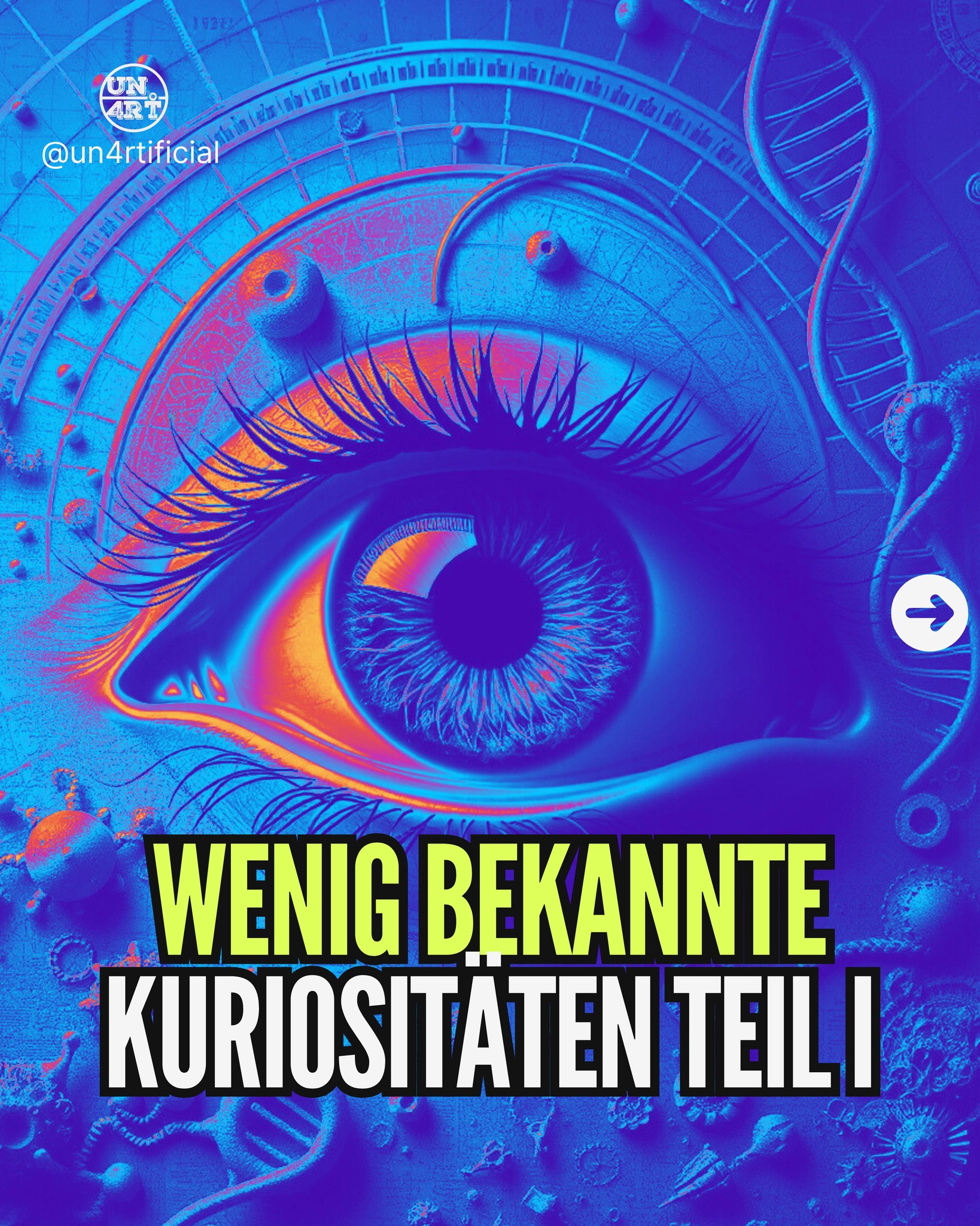 #un4rt #un4rtificial #whatis4rt
Dies ist der erste Teil dieser Kategorie von Beiträgen, die einige Informationen für diejenigen enthält, die noch nicht wissen, wie das eigene Gehirn funktioniert.