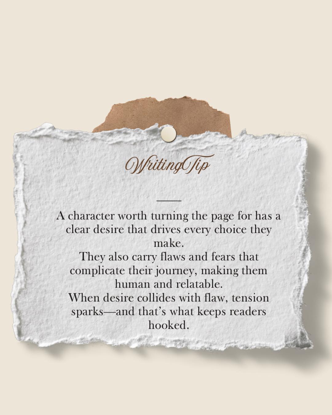 ✨ A character worth following isn’t perfect—they’re human. ✨
Give your protagonist a powerful desire and a flaw that gets in the way. That push-and-pull is what keeps readers turning the pages.
💭 Ask yourself: What does my character want most? And what about them keeps messing it up?
📚 Ready to dig deeper into character creation? Check out The Ultimate Character Planner on my Etsy shop, The Gilded Page!
#WritingTips #AmWritingFiction #CharacterDevelopment #WritersOfInstagram #TheGildedPage