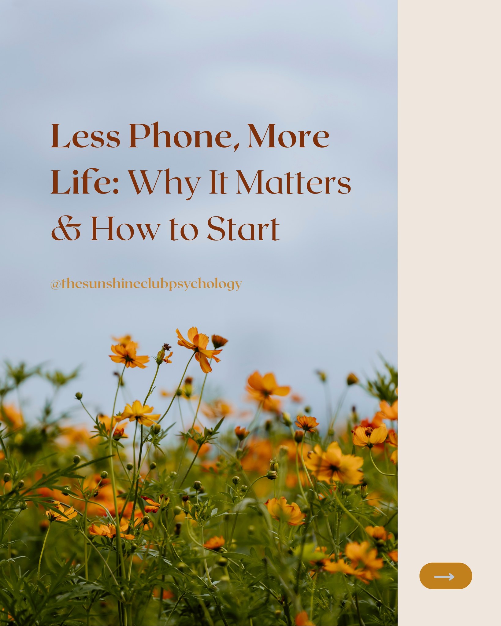Limiting screen time isn’t about restriction, it’s about reclaiming your time, your focus, and your peace.
Your phone is a tool, not your tether. Small changes can make a big difference, like turning off notifications, or taking mindful breaks.
But if phone use feels overwhelming or hard to manage, you're not alone. Reaching out for support is a strong and healthy step.