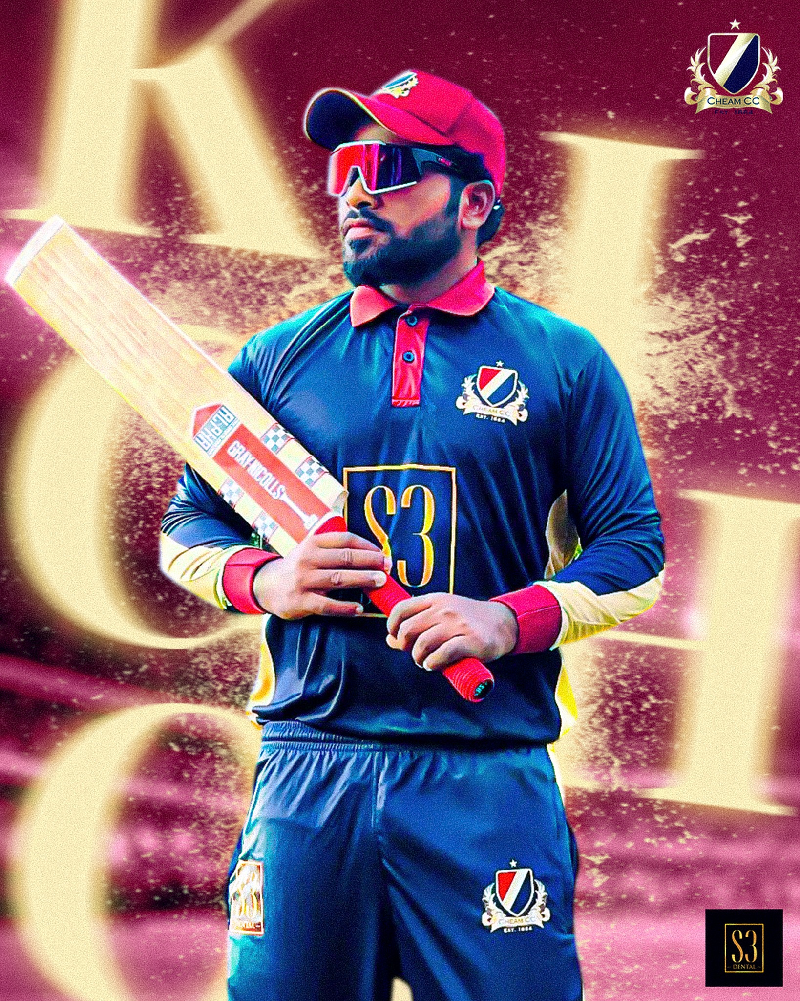 🎯 Kicho Renganath – Cheam CC’s go-to strike bowler! Always delivering in the middle overs, picking crucial wickets and proving to be a true bowling asset this season. 💪🔥
#Hero #ClubCricket #CheamFamily #CricketLife #CricketSeason #CheamLegend