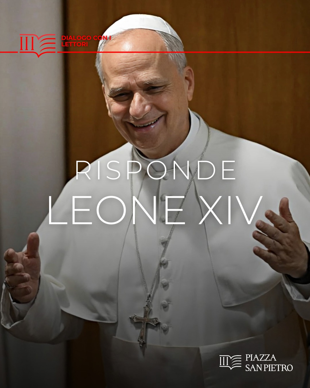 𝗗𝗜𝗔𝗟𝗢𝗚𝗢 𝗖𝗢𝗡 𝗜 𝗟𝗘𝗧𝗧𝗢𝗥𝗜
𝐂𝐨𝐦𝐞 𝐚𝐬𝐩𝐢𝐫𝐚𝐫𝐞 𝐚 𝐜𝐨𝐬𝐞 𝐠𝐫𝐚𝐧𝐝𝐢?
Veronica, giovane studentessa universitaria di 21 anni, scrive al Papa raccontando il suo sogno: diventare medico per aiutare chi soffre, pur vivendo in un mondo che spesso le appare ingiusto e doloroso.
Papa Leone XIV le risponde con parole di speranza, ricordandoci che il cambiamento nasce da ciascuno di noi:
Come ho già detto, citando Sant'Agostino:
«Viviamo bene e i tempi saranno buoni. Noi siamo i tempi.
Proprio così, i tempi saranno buoni se noi saremo buoni! Perché questo avvenga dobbiamo riporre la nostra speranza nel Signore Gesù. È Lui che ha suscitato nel tuo cuore il desiderio di fare della tua vita qualcosa di grande. È Lui che ti darà la forza per migliorare te stessa e la società che ti circonda, in modo che i tempi che viviamo siano davvero buoni.»
🙏 Un invito a coltivare la speranza, l’amicizia con Gesù e la fiducia che, anche nei momenti più difficili, possiamo essere strumenti di bene.
🔗 Scopri la risposta completa nel nuovo numero di Piazza San Pietro.
©️VATICAN MEDIA
#PiazzaSanPietro #PapaLeoneXIV #Fede #Speranza #Giovani