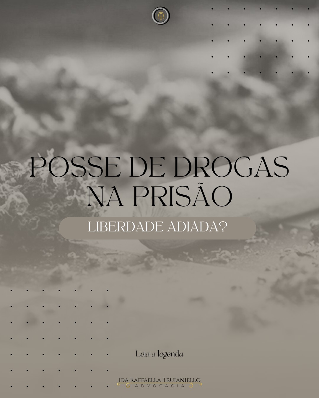 A posse de drogas dentro da unidade prisional pode transformar a esperança de liberdade em um longo atraso.
⚖️ Em 26/06/2024 o STF reconheceu a inconstitucionalidade da criminalização do porte de drogas para uso pessoal (especialmente em relação a cannabis sativa) mas, dentro do cárcere, mesmo em pequena quantidade, a conduta pode ser tratada como falta grave, por comprometer a segurança e a disciplina interna.
🚨 Consequências diretas para o apenado:
- Regressão de regime: retorno a um regime mais severo.
- Novo marco para progressão: o cálculo recomeça na data da falta grave, atrasando a liberdade.
- Perda de benefícios: suspensão de saídas temporárias e impedimentos para indulto ou comutação, entre outros.
Para análise de uma situação específica, a consulta com um advogado é indispensável. Se desejar falar comigo, clique no link da bio.
#drogasnaprisao #liberdadeadiada #execucaopenal #faltagrave #possededrogas #progressaoderegime #direitopenal #LitoralParanaense #indulto #comutação #advogadocriminalista #advocaciacriminal #draraffa #advogadacriminalista #curitiba #consumopessoal