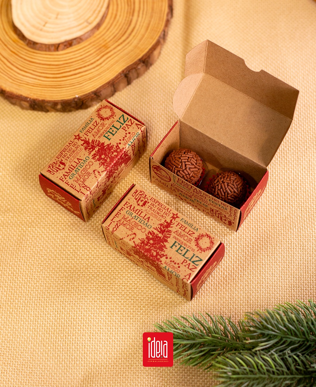 Você ja deve conhecer as embalagens para 4 e 6 doces da Ideia, mas sabia que neste Natal também temos a opção para 2 doces? 🥰
Agora você pode agregar valor ao seu produto de forma mais econômica, para atender todo tipo de público! 💡
#NatalEssencia #NatalcomIdeia #Natal2025