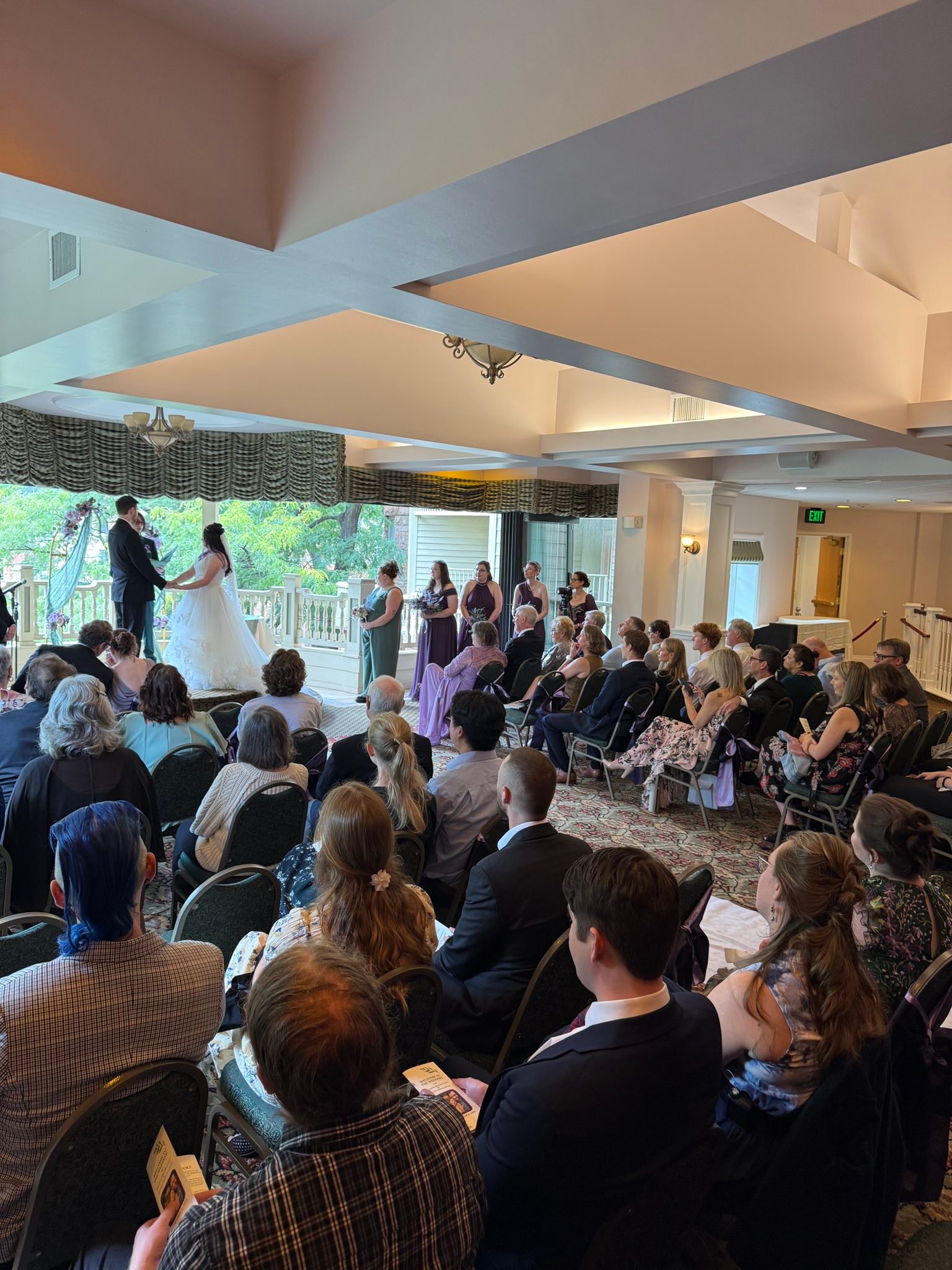 Wedding time at The Cliff House at Pikes Peak!