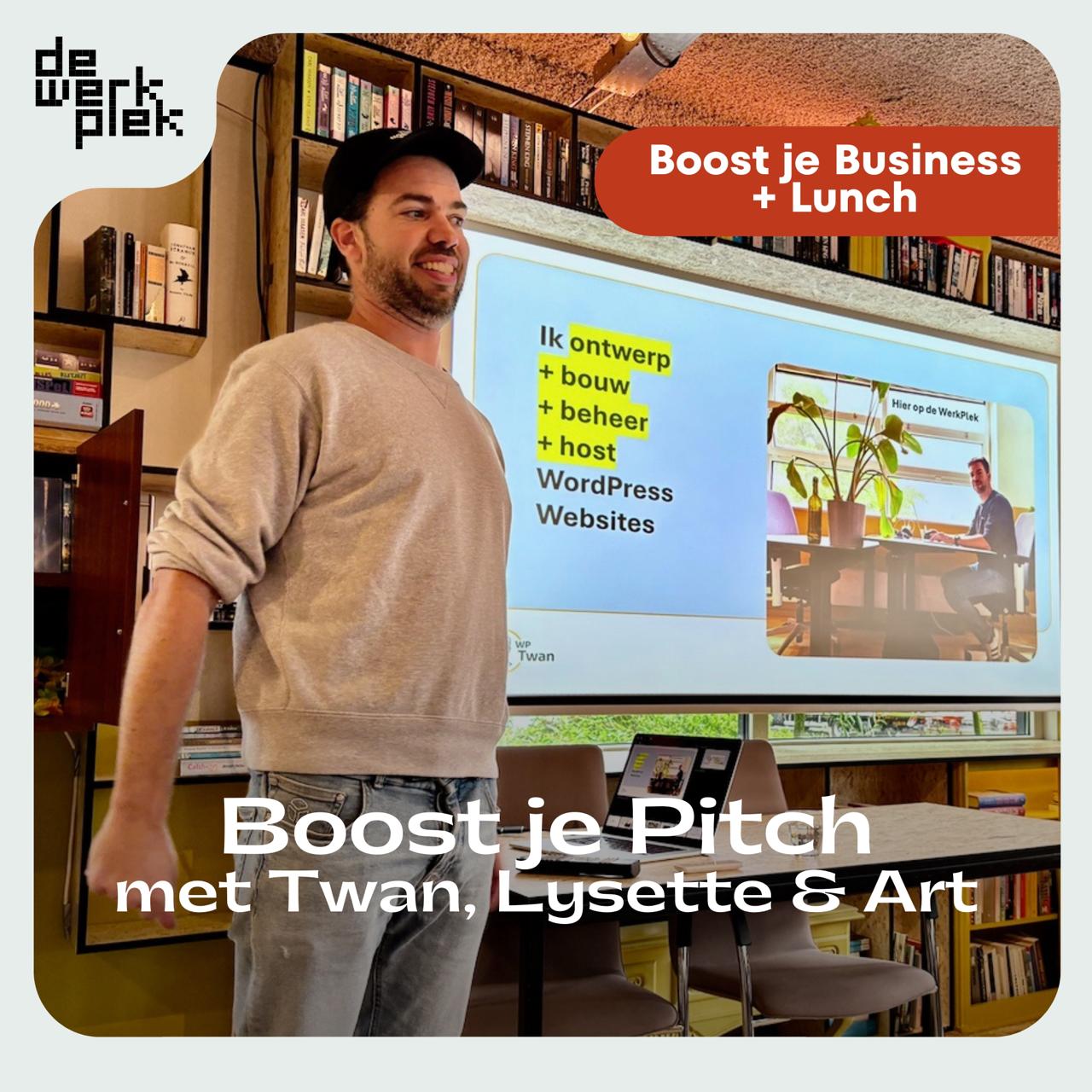 🎤 Klaar om jouw elevator pitch te perfectioneren?
Tijdens Boost je Business ga je met Twan Roubroeks oefenen, ervaren en krijg je direct feedback.
✨ Zet jezelf of je bedrijf in de spotlight
✨ Deel een hulpvraag of standpunt
✨ Maak meteen de connecties tijdens de borrel
Hier vind je het hele programma + blokkenschema: link in bio Boost je Business
📅 Vrijdag 26 september – de Werkplek, Amsterdam-Noord
Twan @roubroekstwan https://wptwan.nl/
#boostjebusiness #elevatorpitch #netwerken #community #coworkingamsterdam #flexplek #werkplek #ondernemeninnoord #zzp #boostjebusiness #pitchyourself