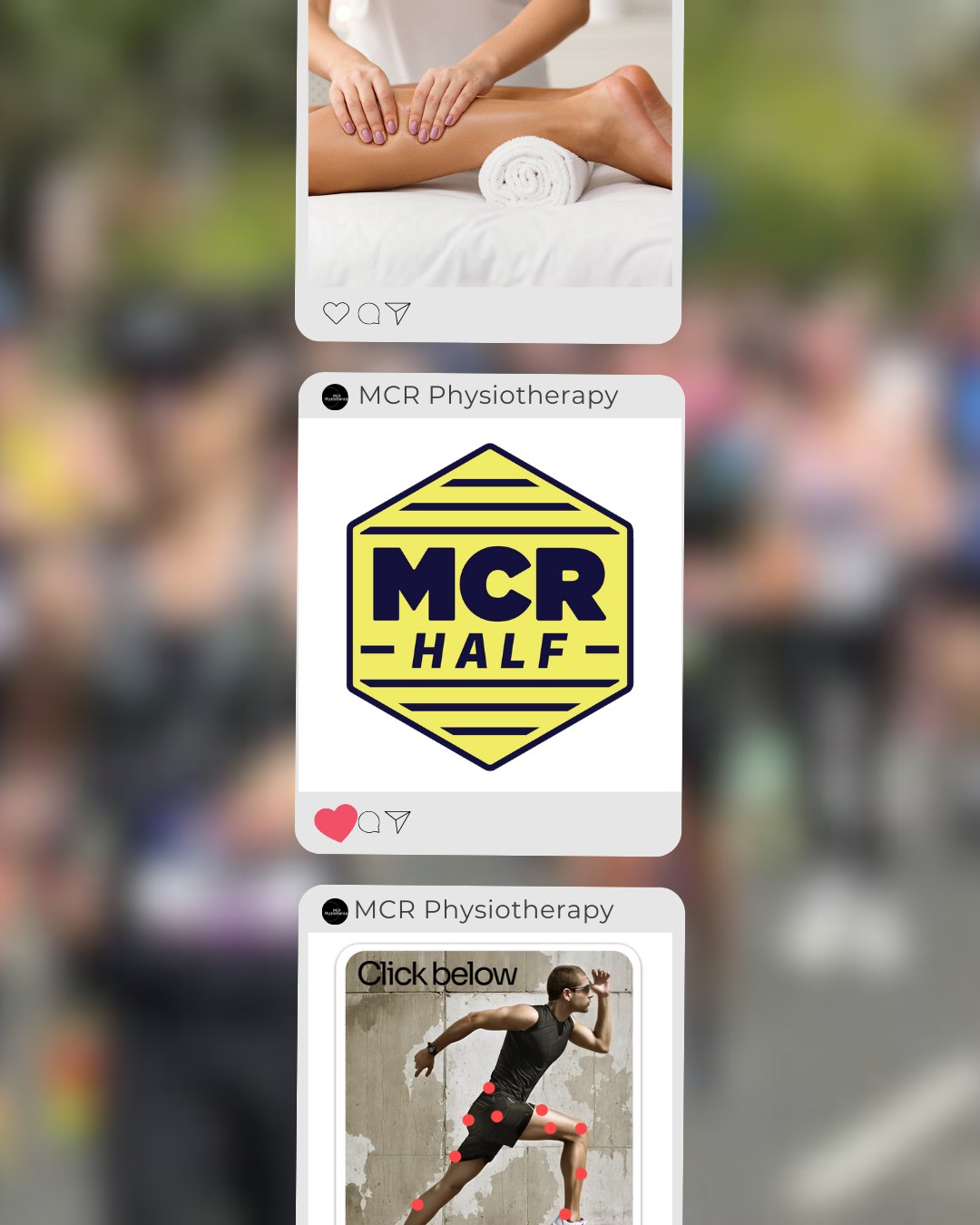 🏃♀️💆♂️ Marathon Massage Special Offer 💆♀️🏃♂️
Revitalise your body and enhance performance before or after your big run with our dedicated marathon massage support. At MCR Physiotherapy, we understand the demands that training and racing place on your body. That’s why we’re here to support you every step of the way, from your build-up to the Manchester Half Marathon right through to recovery after you’ve crossed the finish line. Our targeted massage treatments are designed to:
Reduce muscle stiffness and soreness – easing the strain of long training sessions
Improve circulation and mobility – helping your body move freely and efficiently
Boost recovery and resilience – so you feel stronger and ready for what’s next
Support your overall wellbeing – reducing stress and restoring balance as you train
Whether you’re chasing a personal best or want to enjoy the day feeling your best, our tailored approach will help prepare your body, prevent injury, and promote faster recovery.
With our Manchester Half Marathon Massage Package, you can train, race, and recover with confidence knowing your body is in expert hands.
✨ 2 x 60min sessions
✨ 1 x 30min session
✨ Perfect for prep, recovery & feeling your best
All for just £99.99
Not running the Manchester Half? No problem, you can still use the offer! 🙌
📅 Valid until race day
📍 Book now MCR Physiotherapy
https://mcrphysiotherapy.uk2.cliniko.com/bookings?appointment_type_id=1733731903309095495
Like, Share and Comment
#mcrphysiotherapy #halfmarathon #manchesterhalfmarathon #Running #sportsmassage #RunStrong #recovery #mčr
