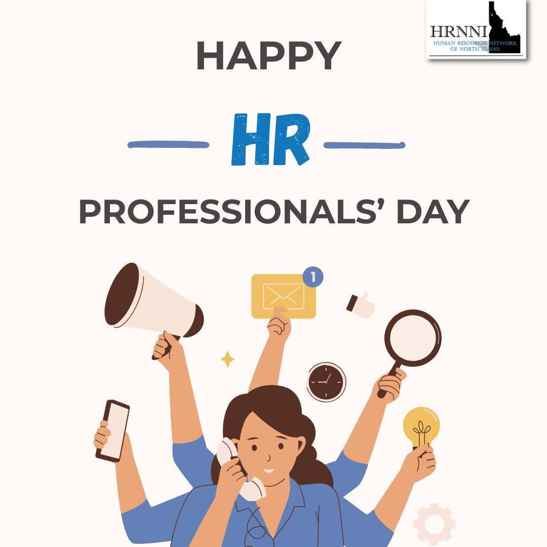 Today we celebrate HR Professionals Day!
HR is more than policies and processes, it’s about people, connection, and creating workplaces where employees can thrive.
To all the HR leaders, and practitioners in our HRNNI community: thank you for your dedication to building stronger workplaces across North Idaho.
#HRProfessionalsDay #HRNNI #PeopleFirst #HRCommunity