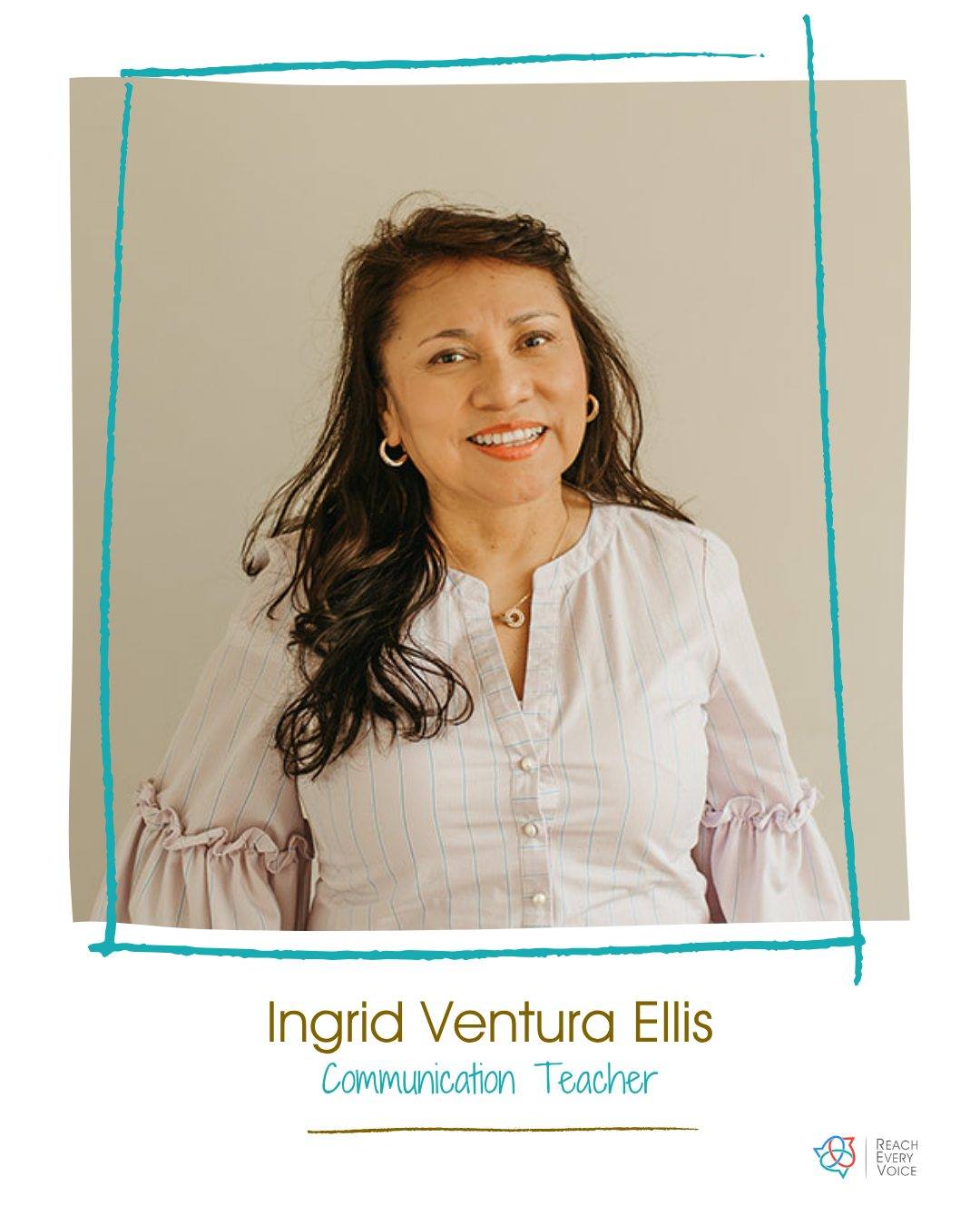 Meet Ingrid ✨
Ingrid Ventura Ellis has been part of the REV team since 2018, supporting students and families as a Communication Teacher. With a Master’s in Special Education and years of experience across schools, homes, and community programs, she brings both expertise and heart to her work.
Her dedication to inclusion has even taken her abroad — sharing training and advocacy in Guatemala, Ireland, and Italy. Closer to home, she has worked alongside students with a wide range of abilities, always focused on building access and empowering learners.
At REV, Ingrid continues to grow her passion for helping nonspeaking and partially speaking students find their voice and thrive. 💙
#ReachEveryVoice #CommunicationTeacher #InclusiveEducation #PresumeCompetence #InclusionMatters #NonspeakingStudents