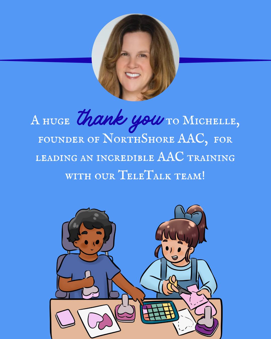 A huge thank you to Michelle, founder of NorthShore AAC (@north_shore_aac), for leading an incredible AAC training with our TeleTalk team!
Her expertise gave us new tools and insights to better support our students who use AAC devices. We are grateful for the strategies and knowledge she shared, which helped us strengthen our approach to connecting with and empowering our students every day.
#SpeechTherapy #LanguageDevelopment #LanguageLearning #AlaskaEducation