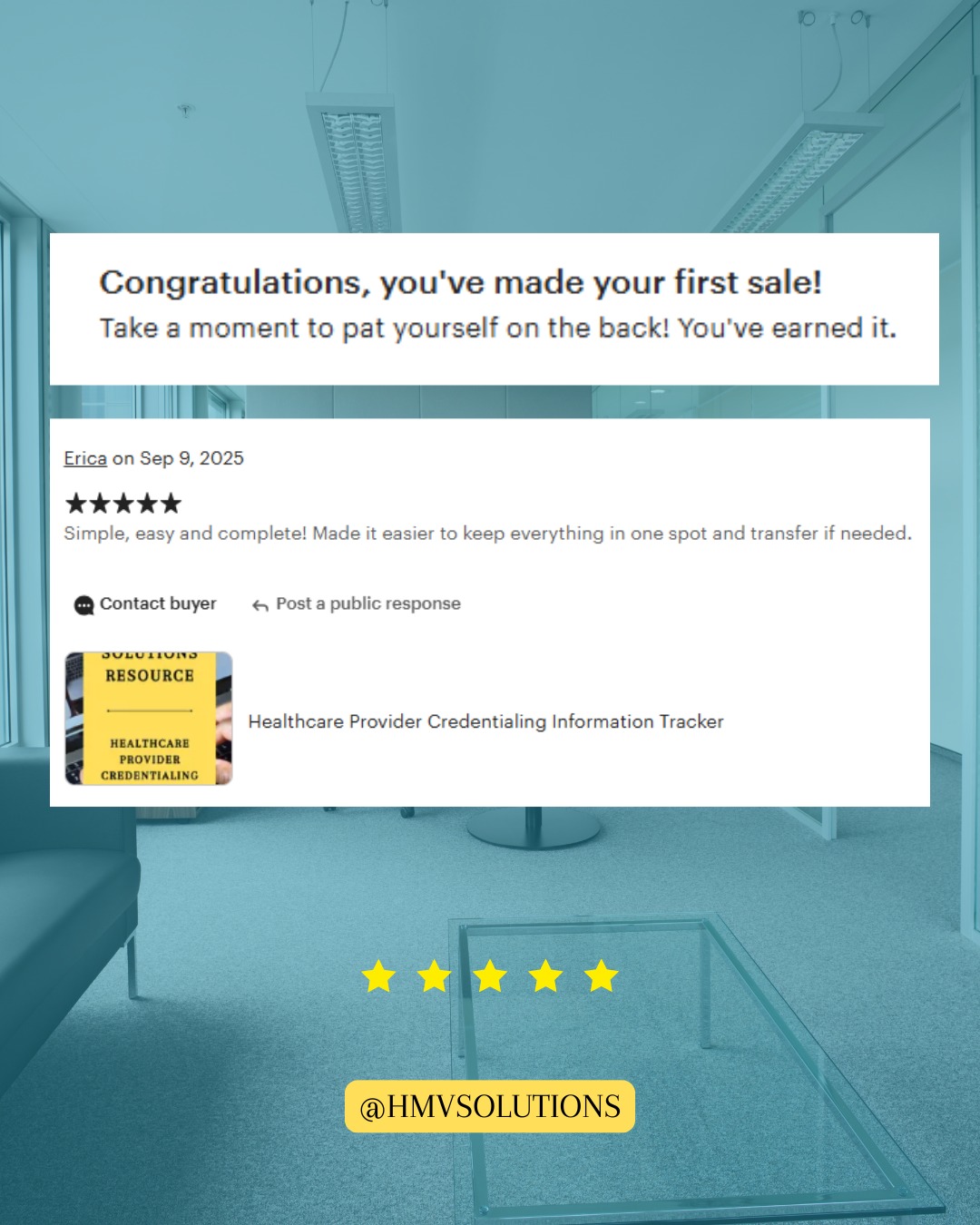 Hey ya'll!!! I am PRESSED!!! I made my first digital product sale!💃🏾
"Simple, easy and complete! Made it easier to keep everything in one spot and transfer if needed.” – Erica
This is exactly what the Healthcare Provider Credentialing Tracker was designed for! Making credentialing seamless and stress-free.
Want to stay on top of your credentialing too?
Grab yours today! Check out my store on my website or Etsy!
@consciousconsulting I hope I made you proud today!!!😉
#HealthcareCredentialing #CredentialingMadeEasy #HealthcareAdministration #MedicalPracticeManagement #CredentialingTracker #HealthcareSupport #MedicalOfficeLife #HealthcareSolutions #AdminSupport #MedicalAdmin #HealthcareProfessionals #OrganizedWorkflow #HealthcareBusiness #CredentialingSuccess #BackOfficeSupport #Virtualassistantcommunity
#HMVSolutions #FromChaosToOrder #TheOrganizedAndEfficientMamaPodcast #HMVSolutionsVAagency #HMVSolutions #HelenaManuVirtualSolutionsLLC