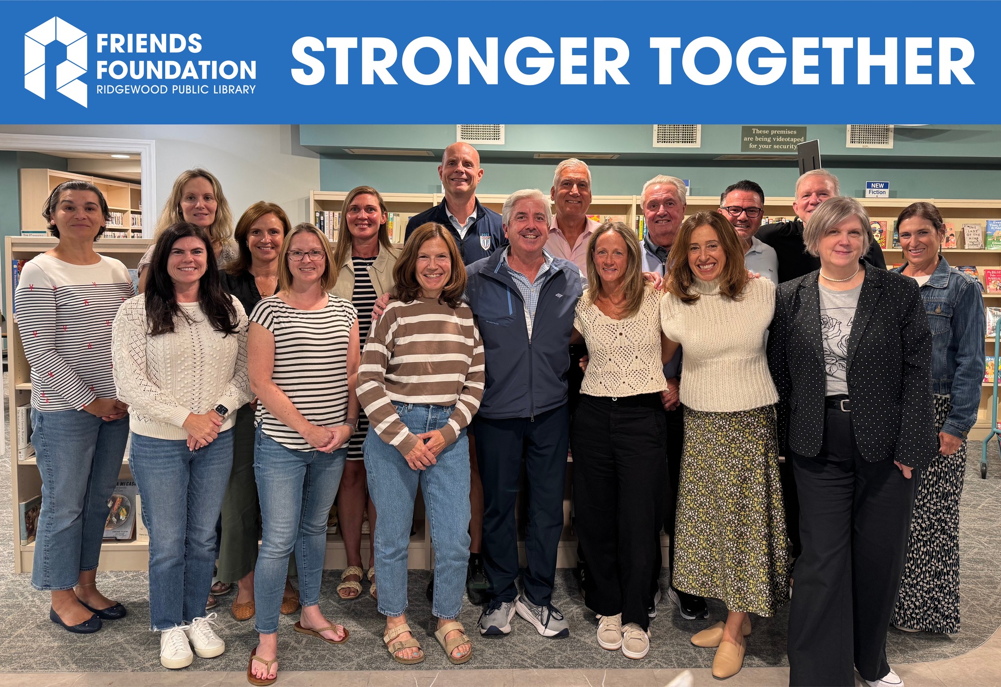 Last month we announced that the Friends and Foundation, two organizations supporting the Ridgewood Public Library, had united to form the Friends Foundation of the Ridgewood Public Library, but you may still be wondering who we are. Our organization is comprised of community volunteers who share a love for the library and a deep commitment to its success. We are stay-at-home parents, artists, retirees, executives, teachers and more lending our talents to promote and raise funds for the amazing programs and services of the library. All members of the Ridgewood community are welcome to join our organization. If you'd like more information on how you can contribute, send us a message here or email info@supportridgewoodlibrary.org.
#FriendsFoundationofRidgewoodLibrary #FFRPL #RidgewoodPublicLibrary