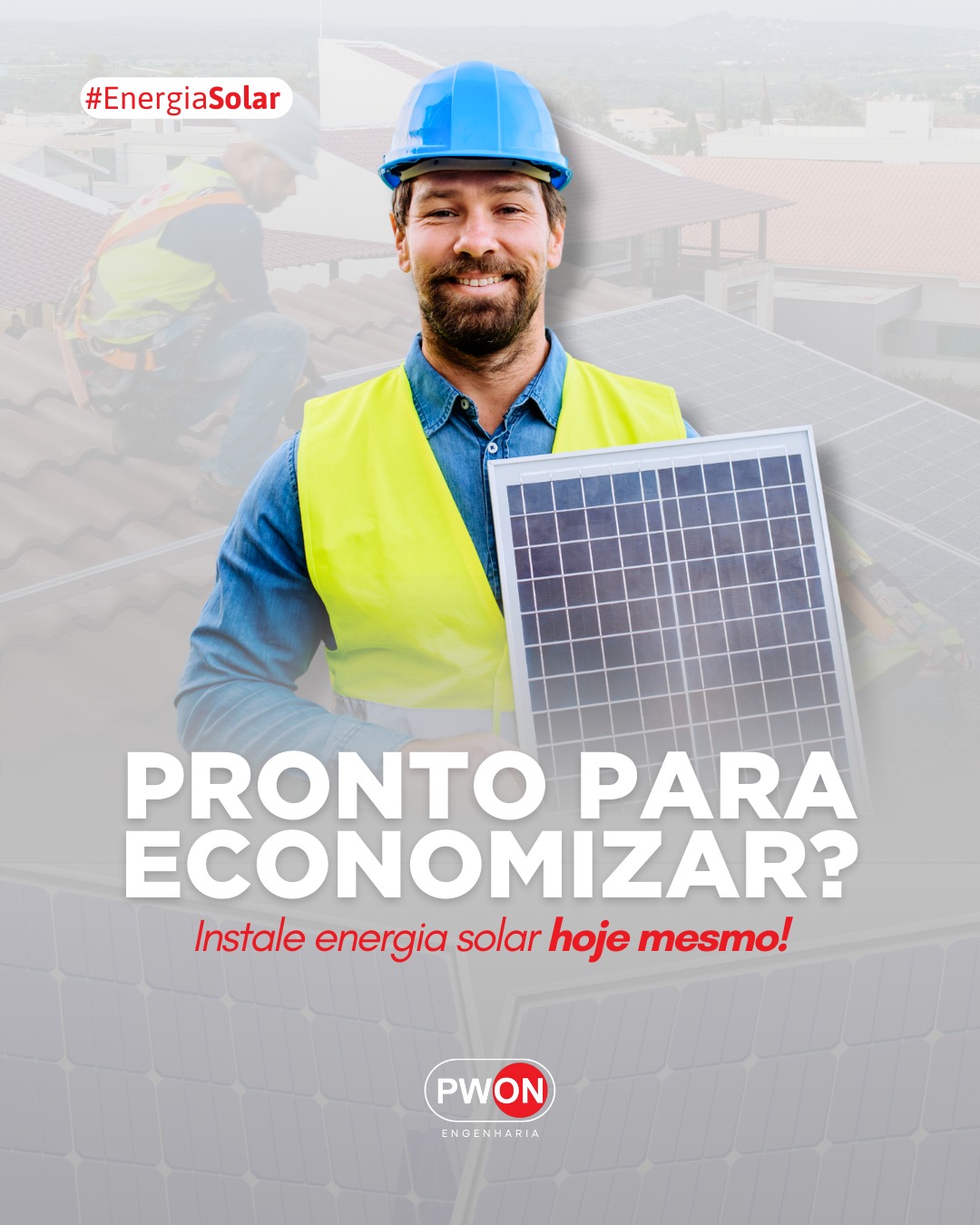 Você ainda está preso à conta de energia cara todo mês?
Com energia solar, é possível reduzir até 95% da fatura e ainda valorizar o seu imóvel.
E o melhor: é um investimento que começa a se pagar desde o primeiro dia de funcionamento. Energia limpa, economia real e futuro sustentável — tudo em um só projeto.
👉 Está pronto para dar esse passo? Fale com a PWON e descubra como instalar energia solar com segurança e qualidade.