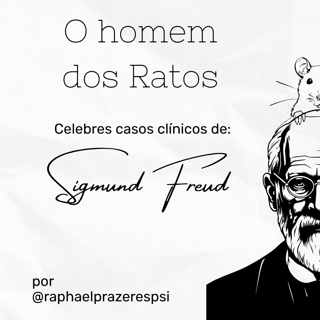 A tortura de Ernst Lanzer, o "Homem dos Ratos" de Freud vinha da implacável batalha que travava dentro de si mesmo.
Seu caso nos ensina sobre a lógica da neurose obsessiva, mas sua biografia nos lembra de algo fundamental: a psicanálise pode nos salvar de nossos fantasmas internos, mas nem sempre pode nos proteger da brutalidade do mundo.
Liberto de seu sintoma, ele encontrou a morte num campo de batalha. Uma vida resgatada pela palavra e ceifada pela guerra. Você sabia?
#Psicanálise #psicanalise #psicologiaonline #psicanálise #culturapopular #psicanaliseonline #depressão #empoderamentofeminino #psicologiaclínica #psicologiaclinica #ansiedade #ratodeacademia #psicologia #HistóriaDaPsicanálise #IdaBauer #Freud #lacan #sujeito #desejo