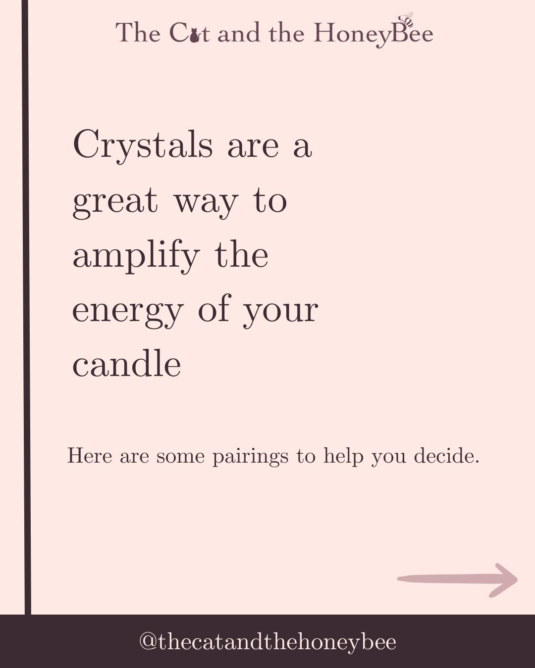 I love pairing my candles with a crystal, it is the perfect way to enhance the atmosphere. Pick your mood and your crystal and let me know in the comments 👇
-
-
-
-
-
-
-
-
-
-
-
-
#crystals #crystalmagic #crystalenergy #crystalhealing #crystalenergy #cosyvibes #thanksgiving #autumnleaves #october #TheCatAndTheHoneybee #cosy #HandmadeWithLove #SupportSmallBusiness #supportlocal