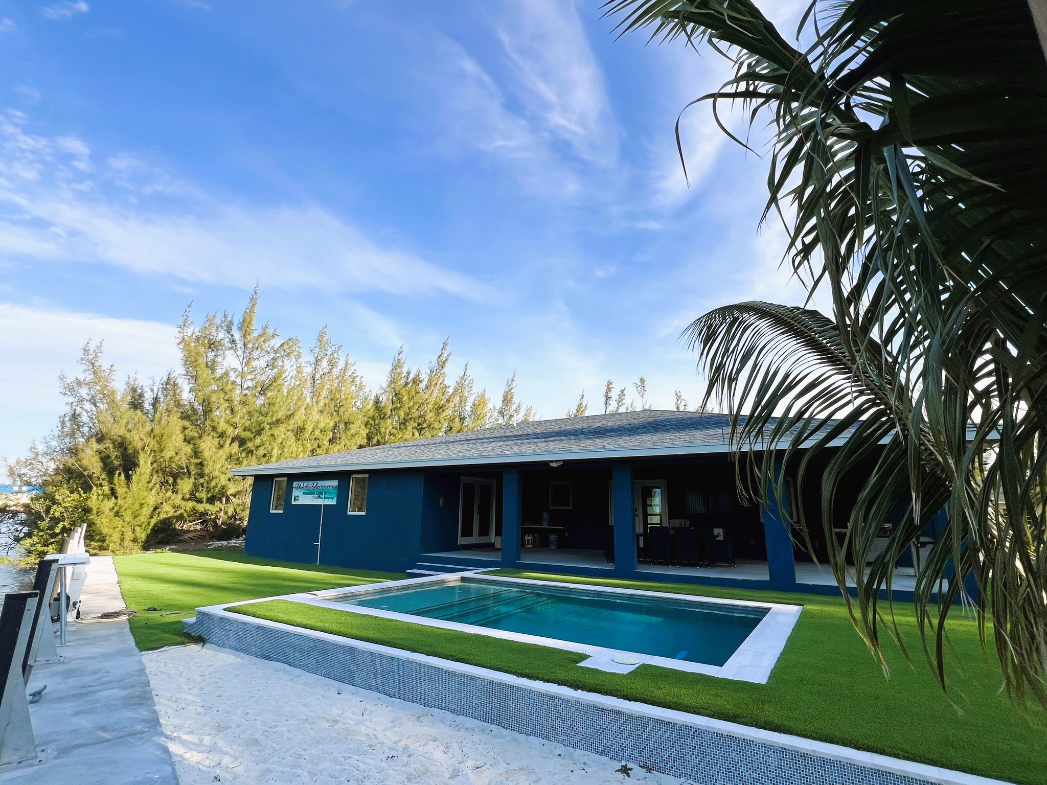 OBB Wahoo Tournament Update - all houses at OBB are now booked.
We do, however, have Wet Dreams Cottage in Bootle Bay - 4 bedroom with pool and extra large private boat dock. First to call me gets it!
Check it out! https://www.grandbahamavillarentals.com/wet-dreams-cottage
@obbwahoocharitycup