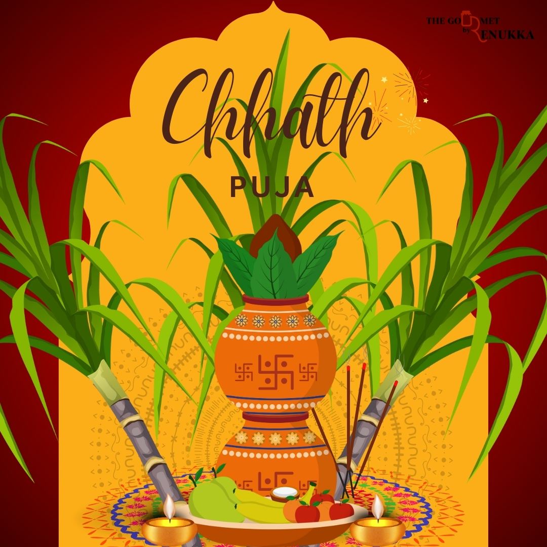 Embrace the beauty of Chhath Puja with The Gourmet by Renukka! 🌿🌅 As we gather to celebrate, let’s cherish the moments that make this festival special. What traditions do you hold dear? Share with us! #ChhathPuja #CulturalCelebration #FoodieFestivities