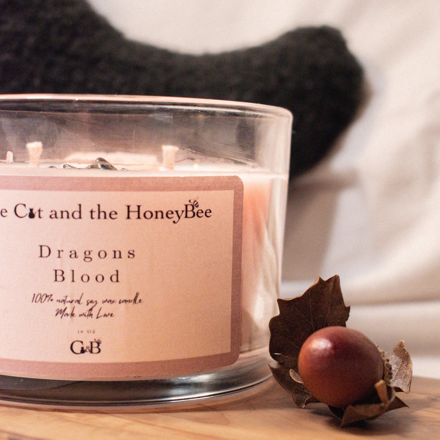 This beautiful glass vessel was a great addition to our collection as it has allowed us to pour bigger, double wicked candles.
The same great scent, just longer lasting and perfect for your larger rooms.
-
-
-
-
-
-
-
-
-
-
-
-
#TheCatAndTheHoneybee #dragonsblood #lightacandle #giftideas #takecareofyourself #wellbeing #selfcare #handmadeuk #crystalcandles #treatyourself #healingcrystals #womanowned #supportsmallbusiness #womanownedbusiness #soy #pink #localbusiness #handmadewithlove #handmadegifts #handmade #candles #blackgirlmagic #SupportSmallBusiness #crystalhealing #MindfulMoments #SeasonalScents #LocalMakers #HandmadeWithLove