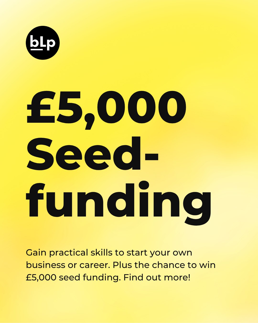Our 9-month Pathways programme is fully-funded and designed for 18–30-year-olds in London. We help you test and validate your business idea through 1:1 coaching, expert-led sessions, and real-world start-up experience. Whether you decide to launch as a full-time founder or use employment as your first investor to grow a business, you’ll leave Pathways with a clear plan, a powerful network, and the skills to thrive.
APPLY NOW! Link in bio.