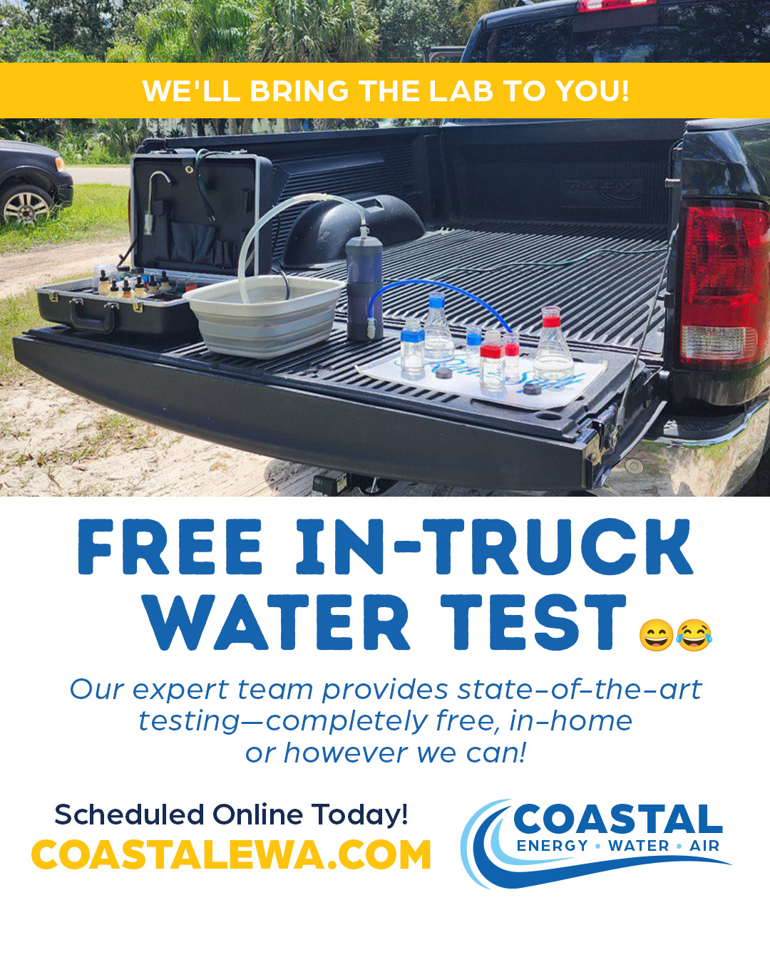 #waterfilter #WaterFiltersystem #waterfilteration 💧 At Coastal, we make water testing convenient — even if that means setting up shop in your driveway!
Schedule your free water test today 👉 coastalewa.com
#BetterWaterStartsHere #coastalewa #FreeWaterTest #SouthFloridaHomes #CleanWaterForAll #waterfilter #waterfiltration