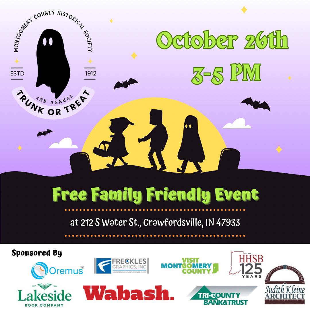 Come have a spooktacular time at our 2nd annual trunk-or-treat, October 26th from 3-5 PM!