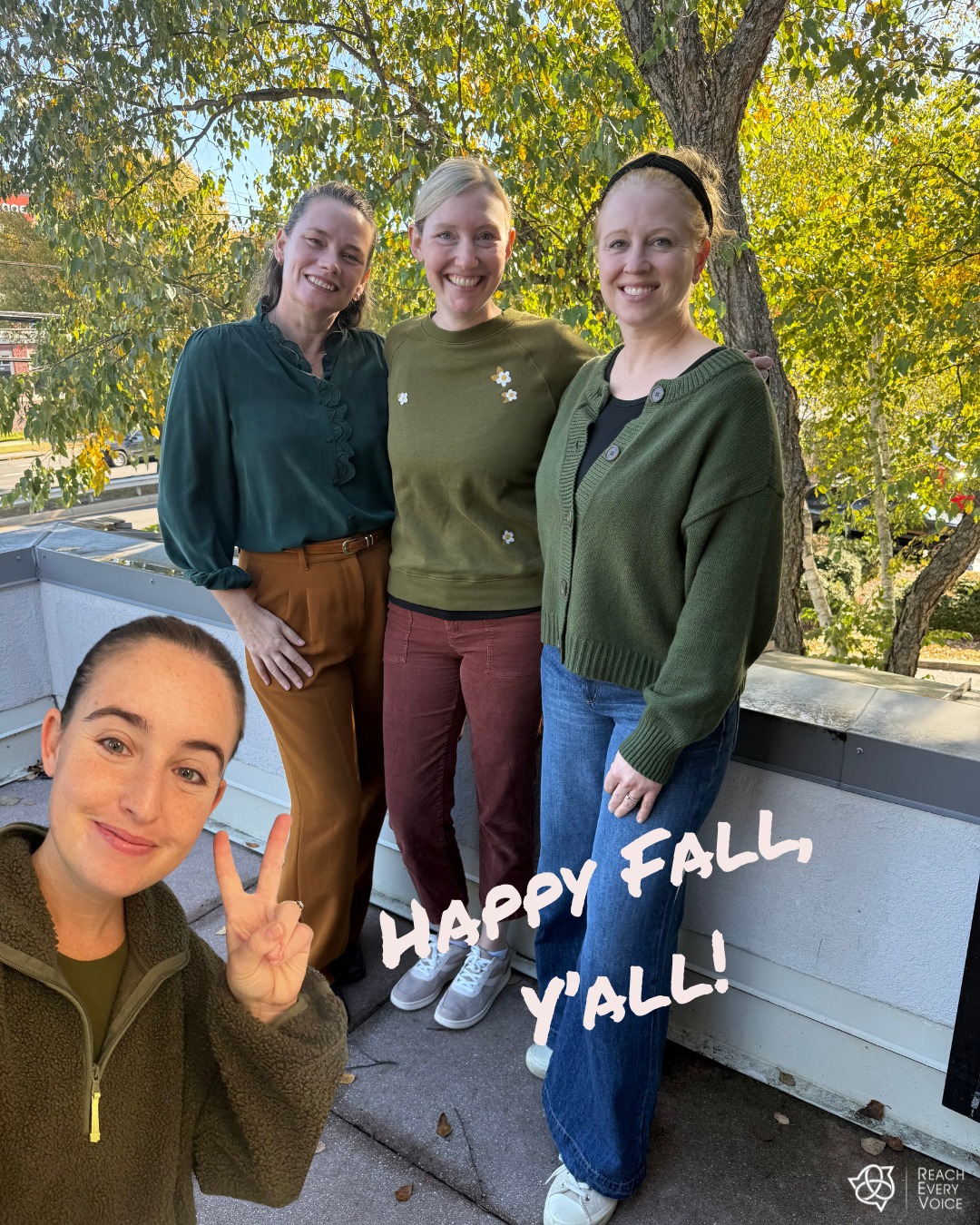 Feeling the fall vibes at Reach Every Voice today! 🍂
#HappyFallYall