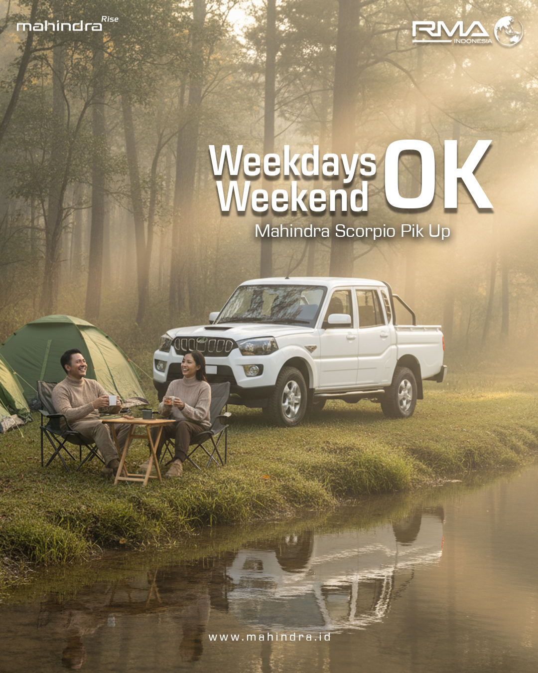 Dari proyek lapangan hingga momen di alam penuh ketenangan, Mahindra Scorpio Pik Up siap menemani keduanya . Tangguh di medan kerja dan partner andal untuk berpetualang.
.
.
.
#MahindraScorpio #PikUpKeren #MahindraIndonesia #YourPartnerInSuccess #RMAIndonesia #mahindra4x4 #mining #plantation #farming #miningindonesia #minerals #coal #tambang #sobatenergi #ESDM #miningexpo #agriculture #agriculturelife #tipsandtrick #pertanian #perkebunan #pertambangan #fleet #fleetrental #rentalfleet #pickuprental