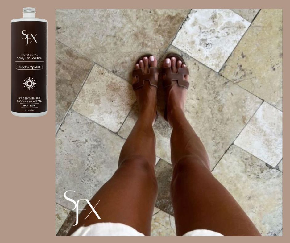 ✨ Mocha Xpress – Rapid Dark Tan ✨
Get a warm, natural-looking dark tan in record time! Infused with organic Aloe Vera, Green Tea, and Coconut, Mocha Xpress nourishes your skin while giving you a flawless, long-lasting glow. Control your tan depth with time activation—perfect for all skin types. Paraben-free, alcohol-free, and free from artificial preservatives, your tan can last 5–10 days.
⏱ Developing Time:
Ultra Dark (18% DHA): 1–3 hrs (overnight not recommended)
#RapidTan #MochaXpress #NaturalTan #GlowUp #SunKissedSkin #love #OrganicSkincare #TanGoals #HealthyGlow #SelfCareRoutine #SummerReady