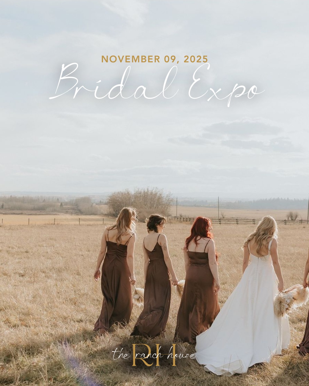 It’s almost time for the Bridal Expo 💍
Find us at Booth 505 and discover how your story could unfold in our timeless setting. Meet our team, ask all your questions, and enter our draw for your chance to win a complimentary wedding ceremony at The Ranch House.
Let the planning begin! See you there ✨
#bridalexpo #wedding #weddinginspo #bride #weddingceremony #theranchhouseyyc #highwoodcatering #yyc