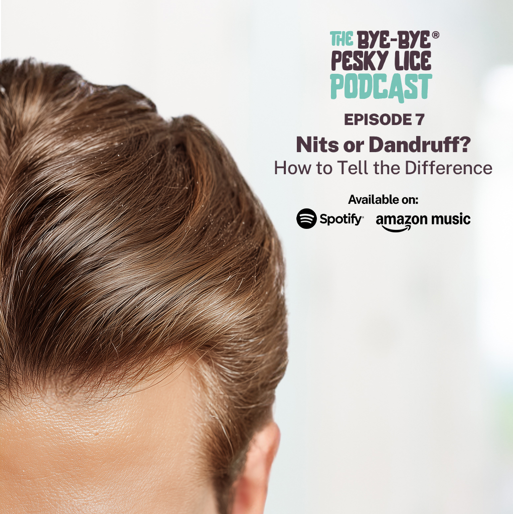 👀 Is it lice… or just dandruff?
It’s one of the most common and confusing questions parents ask — and it causes way more stress than it should. 😬
Nits stick tight to the hair shaft.
Dandruff falls away easily.
But when you’re looking at tiny white specks under a bathroom light, it’s easy to panic.
In our new episode, “Nits or Dandruff? How to Finally Tell the Difference,” Emily and Dr. Marcus Lee explain how to spot the difference, why confusion happens, and how to handle it calmly — without overreacting or wasting time on unnecessary treatments. 💚
🎧 Listen now on Spotify or Amazon Music, and replace worry with clarity and peace of mind.
#ByeByePeskyLice #LiceOrDandruff #HeadLiceMyths #ParentingPodcast #LiceAwareness #LiceFacts #ParentingTips #ByeByePeskyLicePodcast