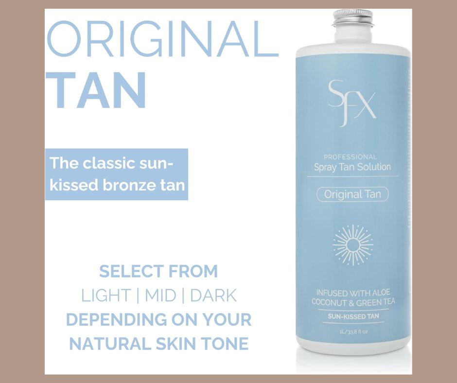 ☀️ The tan that started it all — SunFX Original!
Infused with organic Aloe Vera, Green Tea, and natural Coconut, this all-natural formula delivers a flawless, golden tan in under 5 hours. ✨
💛 All-natural approved DHA
💛 No parabens, alcohol, or preservatives
💛 Lasts 5–10 days
💛 Developing time: 3–8 hours
Available in:
🌤 Light Summer (8% DHA)
🌞 Mid Summer (11% DHA)
🌴 Dark Summer (14% DHA)
The ultimate blend of clean ingredients + stunning results. 🌿
#love #SunFX #NaturalTan #SunlessTanning #CleanBeauty #VeganTan #GoldenGlow #SprayTanSolution #TanningProfessionals #OrganicTanning #BronzedBeauty #sunfxcanada #skinfxinc #originaltan