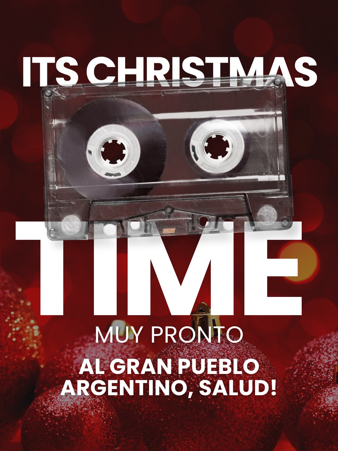 Las fiestas se viven en la radio š§
Y vuelve el clĆ”sico que une al paĆs con mĆŗsica, emoción y brindis:
āAl Gran Pueblo Argentino, Ā”Salud!ā š¦š·
Dos programas imperdibles:
š
Nochebuena ā 24 de diciembre
š Fin de AƱo ā 31 de diciembre
š„ EstĆ©n atentos a nuestras redes, porque muy pronto abrimos la preventa para sumarte a este clĆ”sico de cada diciembre.
š¬ Que no te lo cuenten: Ā”vivilo al aire!