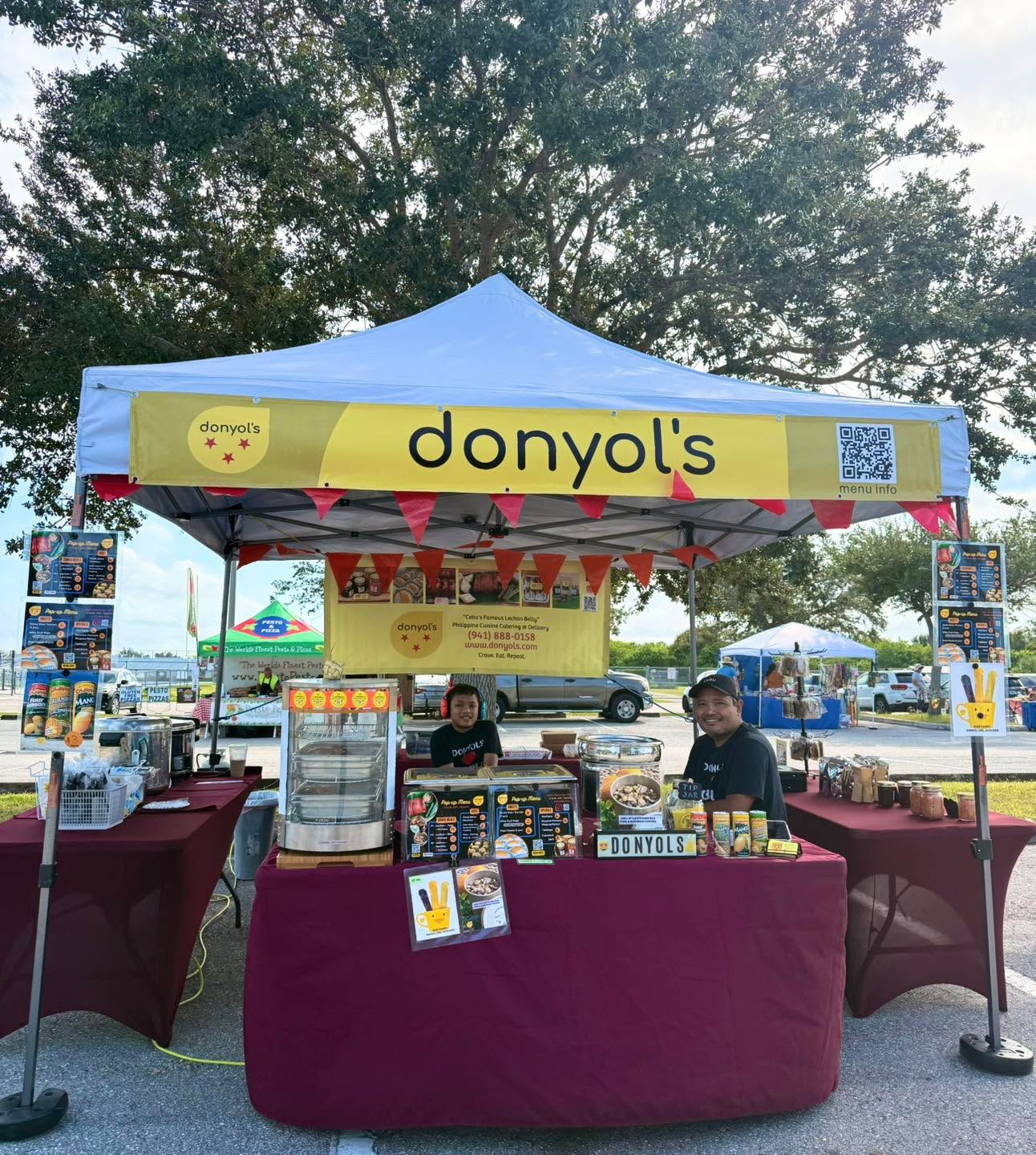 ๐๐ก๐จ๐ฉ ๐๐จ๐๐๐ฅ ๐๐จ๐ซ๐ญ๐ก ๐๐จ๐ซ๐ญ ๐๐๐ซ๐ค๐๐ญ ๐๐๐ญ๐๐ฌ
๐ก๐ข๐ฉ ๐ญ and ๐๐๐ ๐ฎ๐ฌ (SATURDAYS)
830AM to NOON
Serving your fave Donyolโs treatsโผ๏ธ
๐ช www.donyols.com/popup
๐ช (941) 888-0158
๐ช crave. eat. repeat.