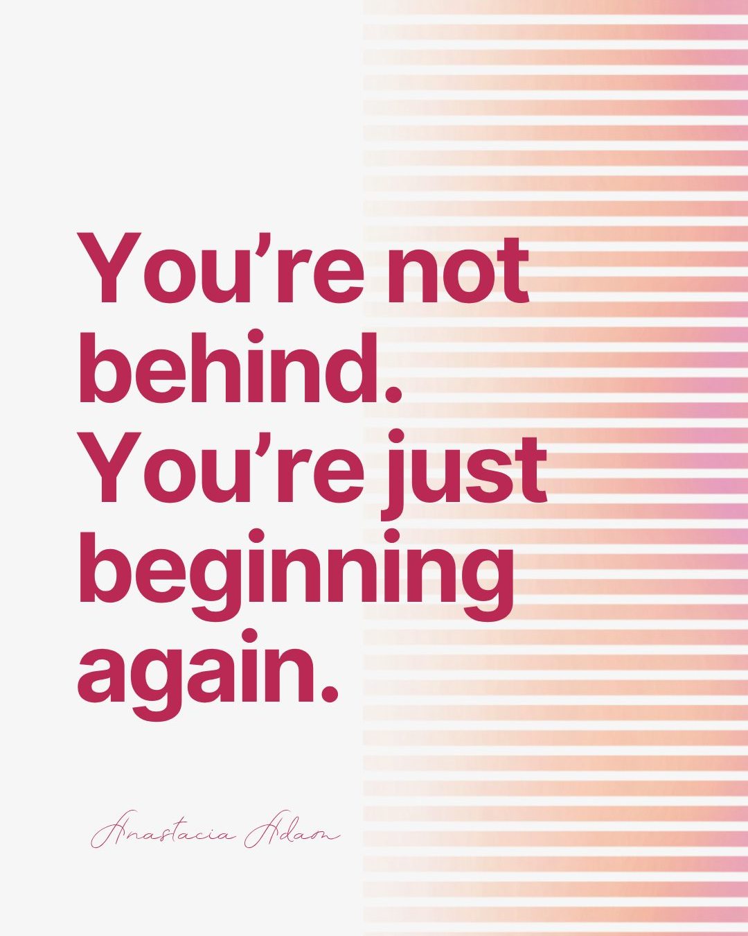 Sometimes the most powerful decision you’ll ever make…
is to show up as you.
In this episode of Her Talks: with Anastasia Adam, Anastasia chats with Jess — a woman who turned her pain into purpose and built a personal brand by simply being authentic. From overcoming depression to rebuilding her life and career, Jess reminds us that true success starts with inner alignment.
🎧 Tune in to hear how she found strength, healing, and growth in her journey.
#HerTalkswithAnastasiaAdamPodcast #PersonalGrowth #AuthenticLiving #MindsetMatters #SelfWorth #ConfidenceJourney