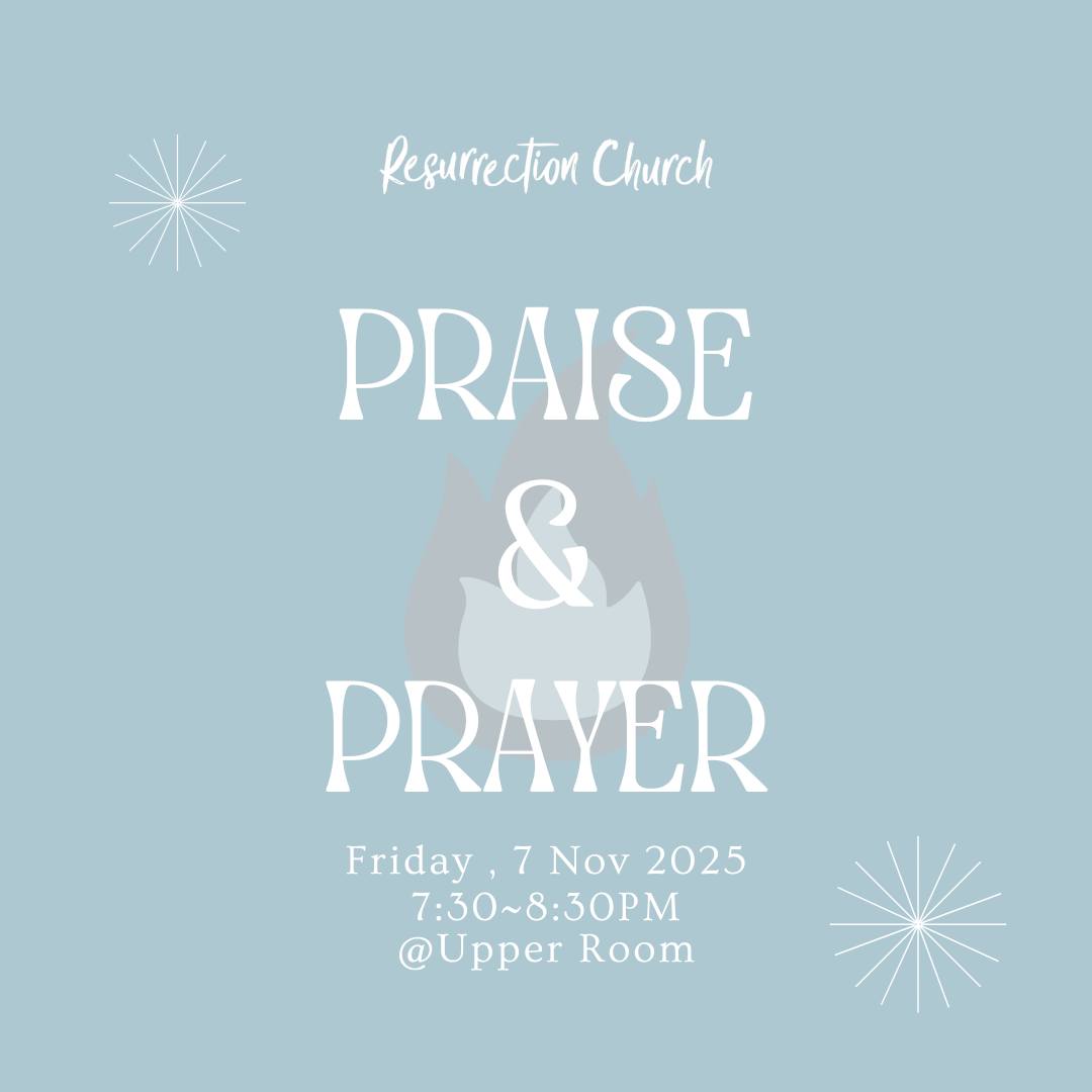 For where two or three are gathered in my name, there am I among them. - Matthew 18:20
When we pray, we see our faith come alive through genuine communication with God. Whether you’re actively participating or simply listening to others, prayer is a beautiful opportunity to learn how to connect with Him openly and honestly. Let’s grow our relationship with God and deepen our understanding of faith—together!
Come to Upper Room TODAY at 7:30!
.
.
#resurrectionchurchsaikung #FaithInAction #PrayConnectGrow