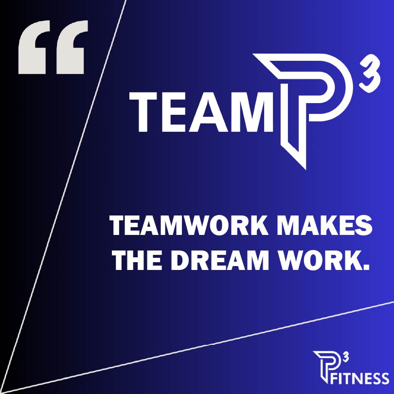 When you have a team around you that supports and encourages you, you simply do better.
When we work together, we rise.
At TEAM P3, our core values are very intentionally in this order:
Community.
Commitment.
Competition.
It starts with community: a group of individuals with shared goals and a shared love for the work.
But when that community commits to those goals and commits to each other… that’s when something special happens.
The competition part just takes care of itself, it becomes a fun byproduct of the community and the goals you are chasing together.
#TEAMP3
#P3Fitness