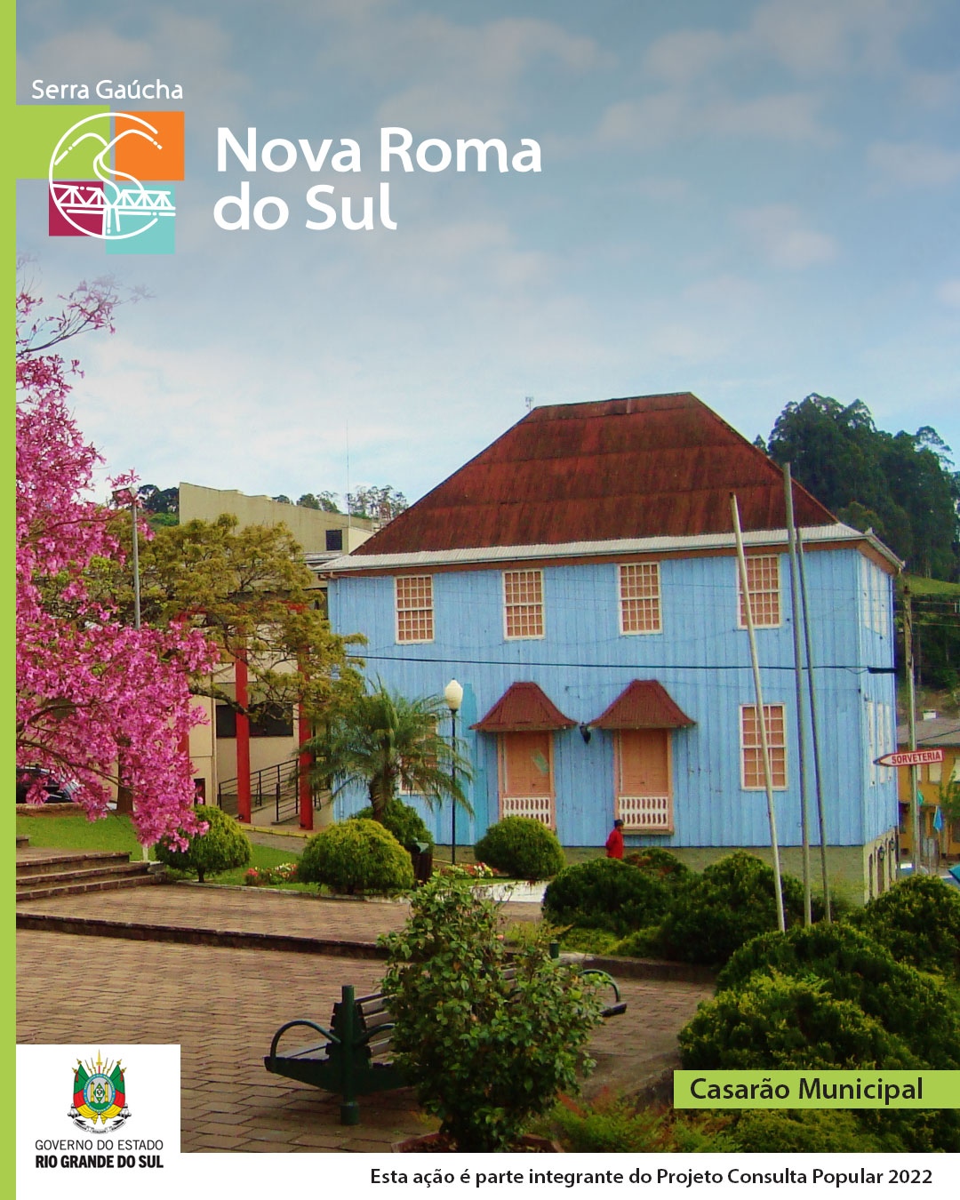 🏛️🕰️ Cada madeira, cada janela e cada detalhe do Casarão Municipal guarda memórias de um tempo em que tudo começou.
💛 Construído em 1908, esse verdadeiro tesouro da arquitetura colonial italiana é o único bem tombado do município, símbolo vivo da identidade e das raízes que moldaram Nova Roma do Sul. 🇮🇹✨
Mais do que um prédio antigo, o casarão é um convite para viajar no tempo e sentir a força da cultura e da história que se mantém preservada entre suas paredes centenárias. 🕰️ Uma parada obrigatória para quem ama história, tradição e beleza autêntica da Serra Gaúcha.
📍 Localização: Avenida Júlio de Castilhos, 915 - Centro, Nova Roma do Sul – RS
📲 Informações: (54) 99610.7244
📸 Siga: @turismonovaromadosul
Esta ação é parte integrante do Projeto Consulta Popular 2022.
#novaromadosul #casaraomunicipal #patrimoniocultural #serragaúcha #turismonovaroma #arquiteturacolonial #históriaviva #turismorsnoc