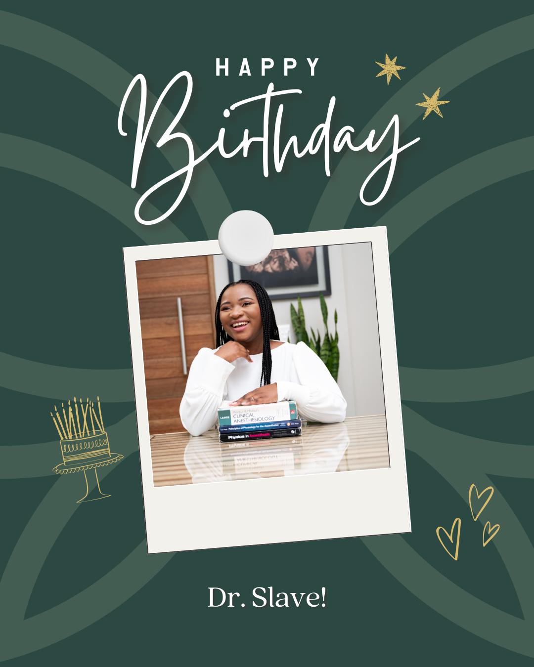 Happy Birthday, Dr. Slave!🥳
Today we celebrate an exceptional anaesthesiologist, a dedicated mom, and an all-round incredible human being.
Your expertise and compassion make a meaningful difference in every life you touch. May the year ahead bring you good health, happiness, and every success you’re working toward.💚
#happybirthday #curare #anaesthesiologist #healthcareheroes
