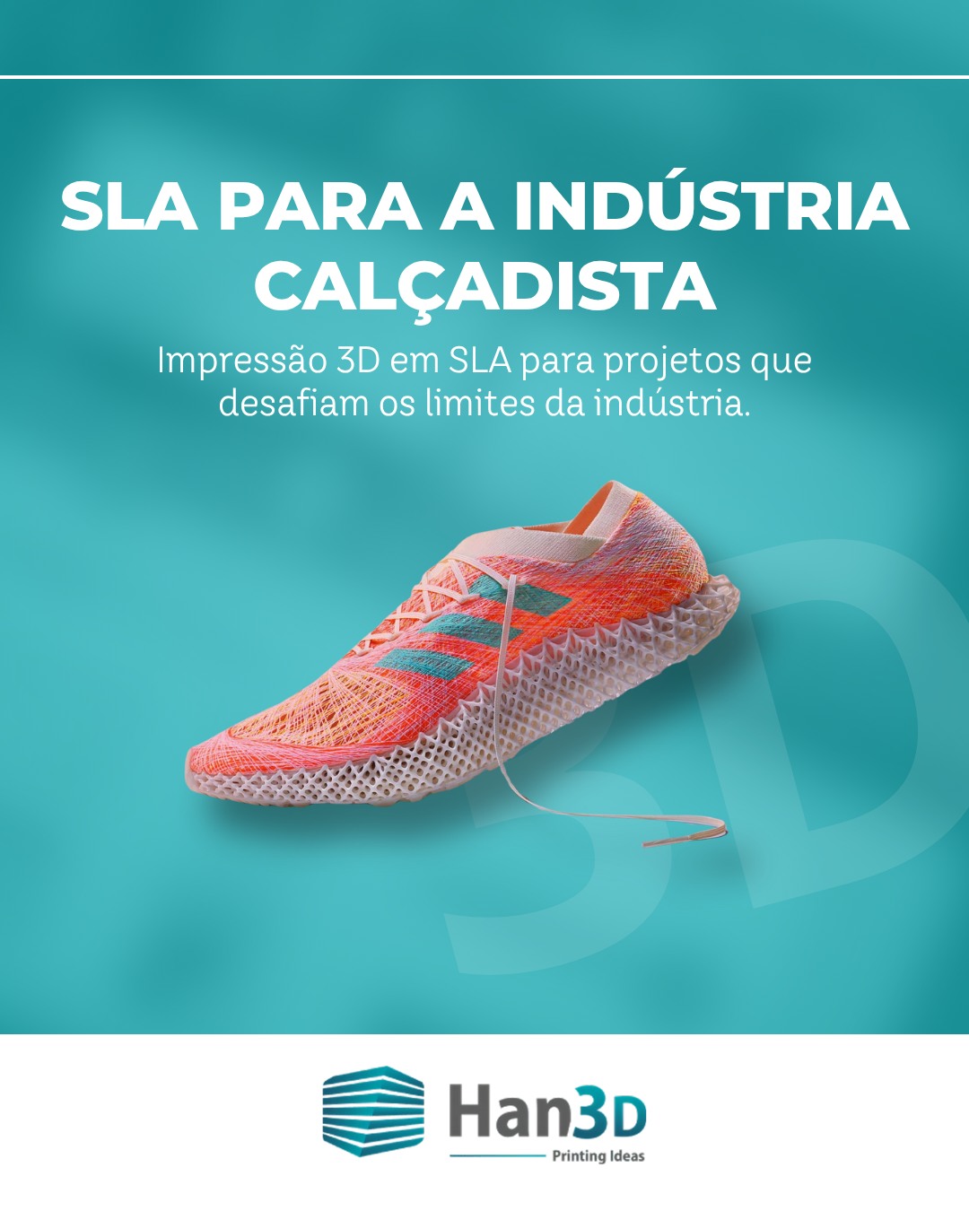 A tecnologia SLA da Han3D vem transformando a rotina da indústria calçadista, oferecendo velocidade, precisão e redução de custos em processos de desenvolvimento e produção.
Com a impressão 3D, é possível criar:
✔️ Protótipos de solados e cabedais com alto detalhamento
✔️ Gabaritos e dispositivos para montagem e corte
✔️ Modelos de testes funcionais para ajustes rápidos
✔️ Peças técnicas para maquinário e processos internos
O resultado?
👉 Desenvolvimento mais ágil
👉 Menos retrabalho
👉 Melhor qualidade nas etapas de criação e produção
A Han3D une tecnologia e indústria calçadista para acelerar inovação dentro das fábricas.
#Han3D #IndustriaCalcadista #SLA #Impressão3D #TecnologiaParaCalçados #Prototipagem #ManufaturaAditiva #EngenhariaDeProduto #InovaçãoIndustrial