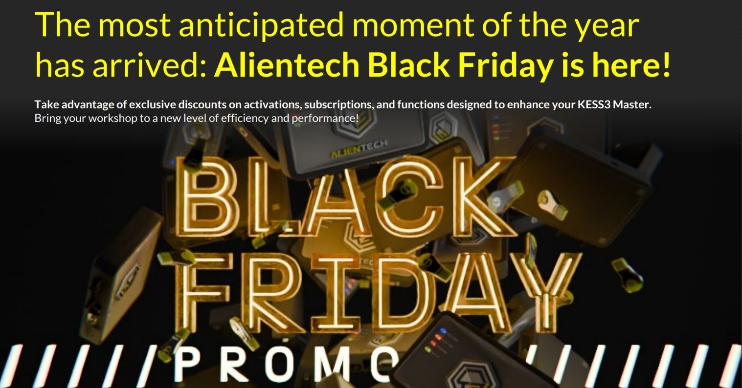 ⚡ BLACK FRIDAY KESS3 DEALS — HUGE SAVINGS + REAL AUSSIE SUPPORT! ⚡
Only until the 1st of December — once it ends, prices go straight back up.
If you’ve been waiting for the right time to get into KESS3 or upgrade your protocols… this is it.
Alientech has dropped massive Black Friday discounts — and unlike overseas sellers, you’re backed right here in Australia by Jake & Mike, with proper support from a real workshop.
💥 KESS3 SLAVE DEALS (INCLUDES ACCESS TO OUR TUNING PORTAL + PHONE SUPPORT)
✔ Cars – OBD only: $2,550 AUD (WAS $3,650)
✔ Cars – OBD / Bench / Boot: $3,550 AUD (WAS $5,450)
✔ Cars + Truck + Agriculture – OBD / Bench / Boot: $5,990 AUD (WAS $9,550)
Every Slave unit includes:
✅ Access to our Aussie tuning portal
✅ Direct phone support with Jake & Mike
✅ Reliable, high-quality files
✅ Help setting up your tool, software & first jobs
Perfect for workshops that want real local help — not overseas tickets.
💥 KESS3 MASTER DEALS
🔶 Cars – OBD only: $4,250 AUD (WAS $6,600)
🔶 Cars – OBD / Bench / Boot: $6,995 AUD (WAS $10,400)
🔶 Cars + Truck + Agriculture – OBD / Bench / Boot: $12,600 AUD (WAS $19,500)
For tuners who want full control and still want Aussie support when needed.
Why buy your KESS3 through us?
🇦🇺 Aussie support — real workshop, real tuning experience
📞 Phone support with Jake & Mike
💻 Our tuning portal — fast, quality files for all tools
🚜 Cars, trucks, ag, marine — daily tuning experience behind your support
🔥 No overseas delays
🔧 Perfect for both new tuners & established workshops
⏳ BLACK FRIDAY PRICING ENDS DECEMBER 1st — NO EXTENSIONS
Message us to secure yours before the sale ends.
We’ll get you completely set up and ready to tune.